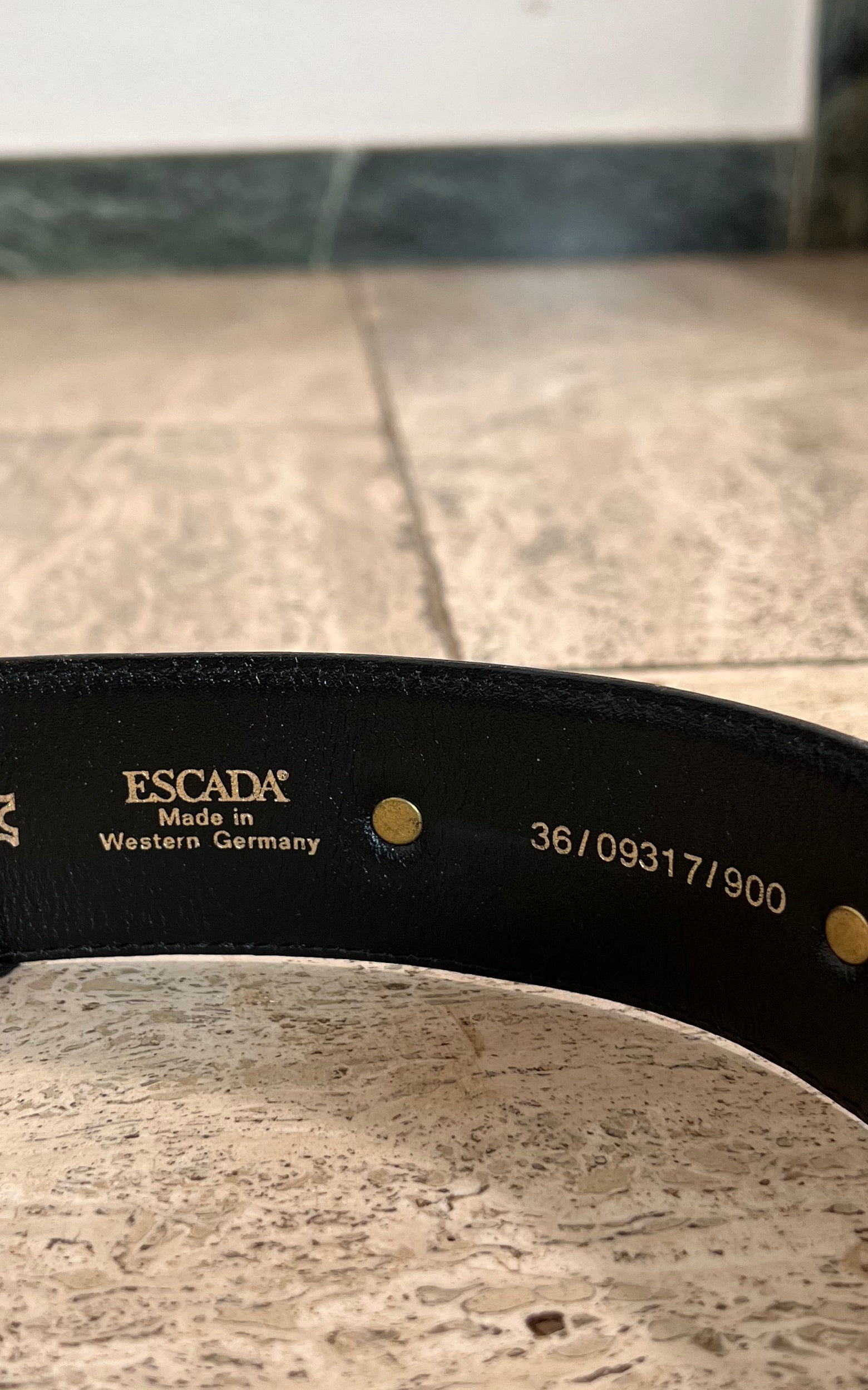 Vintage 90s Escada Belt