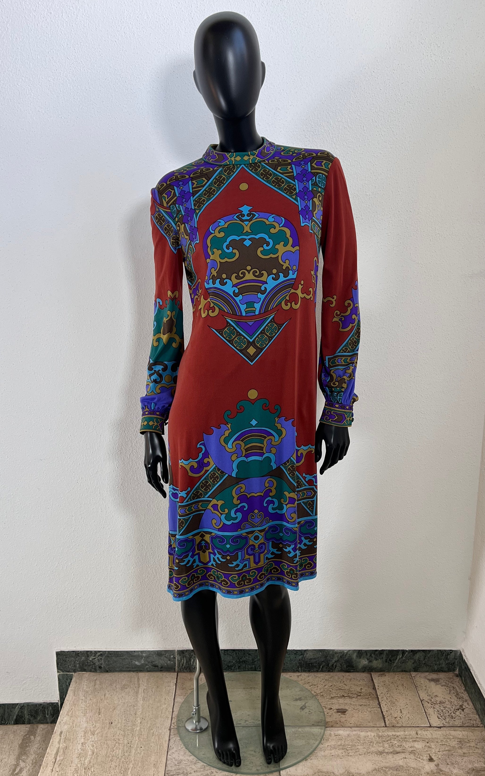 Vintage 70s Leonard Paris Dress