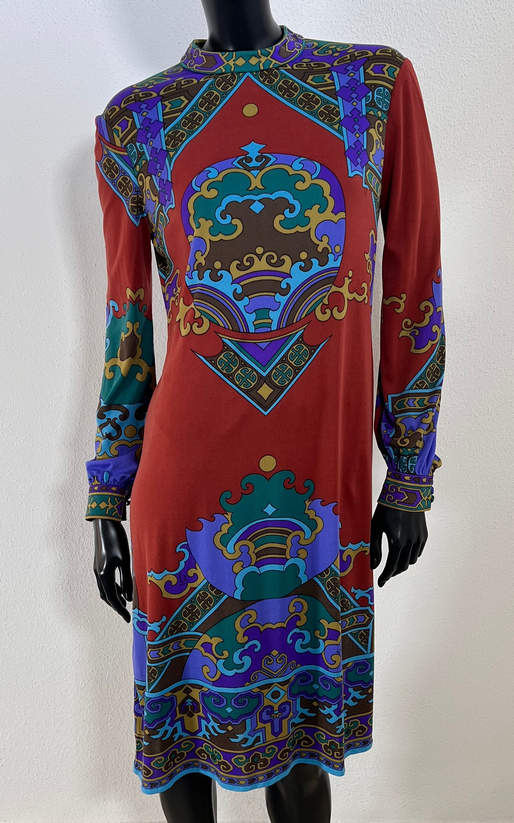 Vintage 70s Leonard Paris Dress