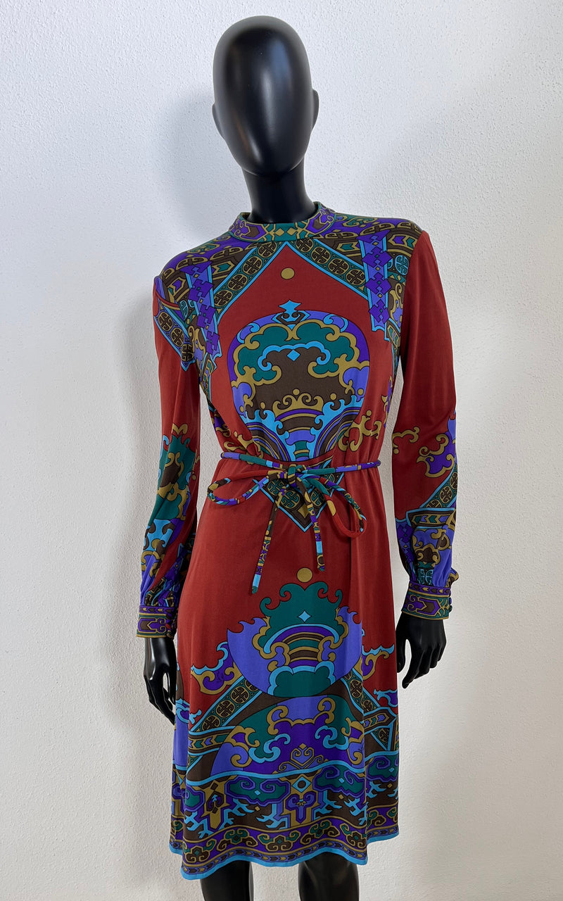 Vintage 70s Leonard Paris Dress