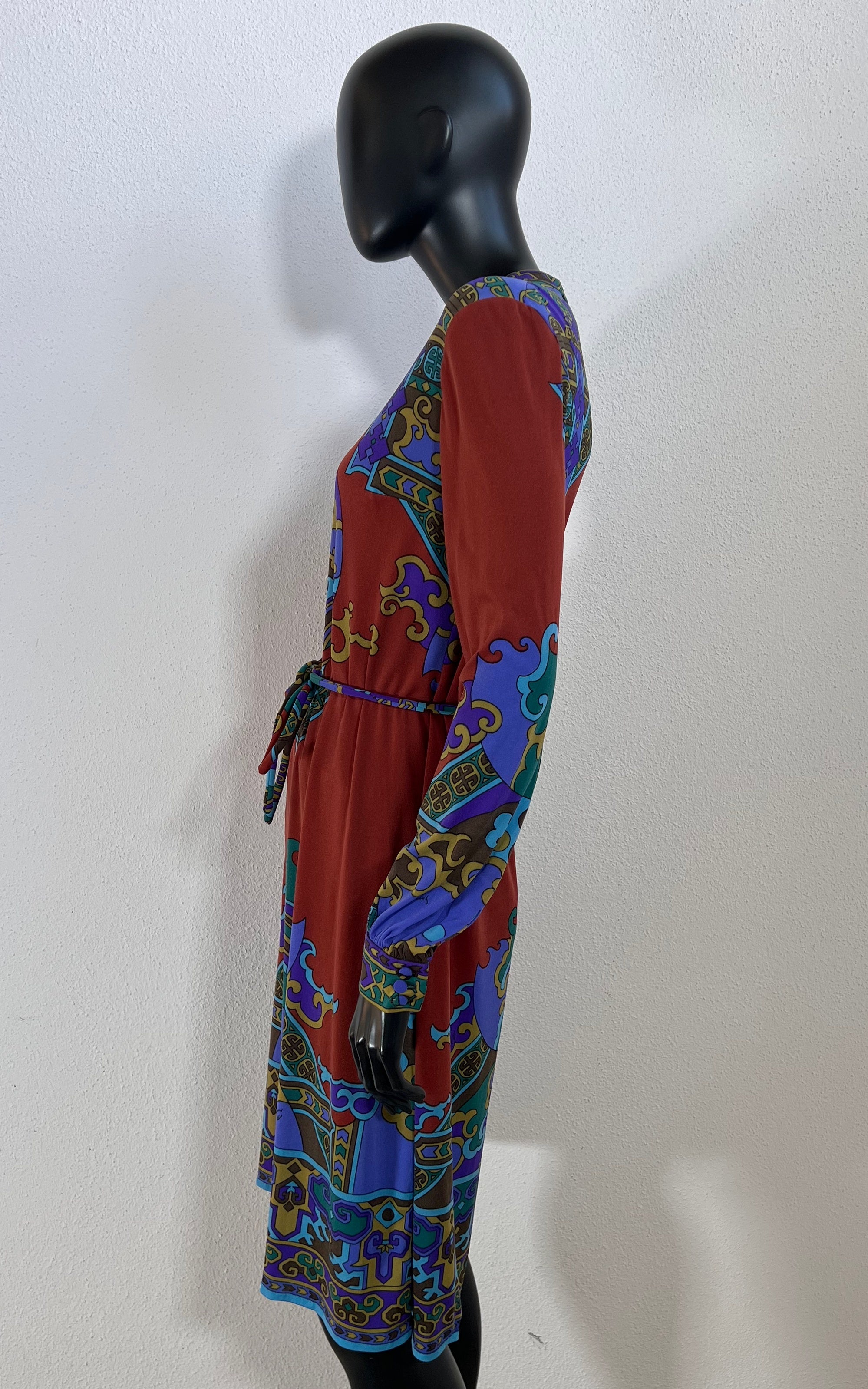 Vintage 70s Leonard Paris Dress