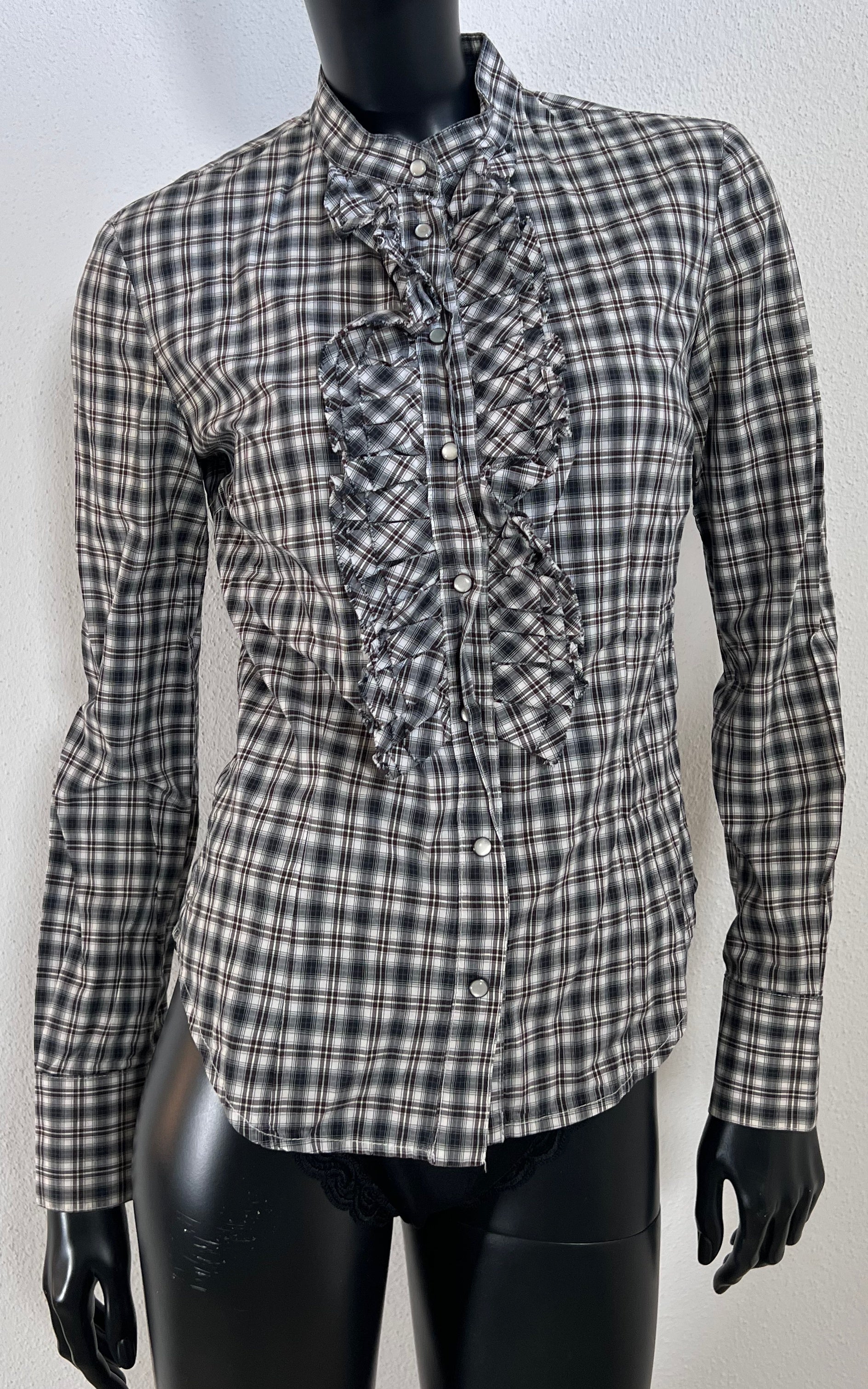 McQ Tartan Blouse