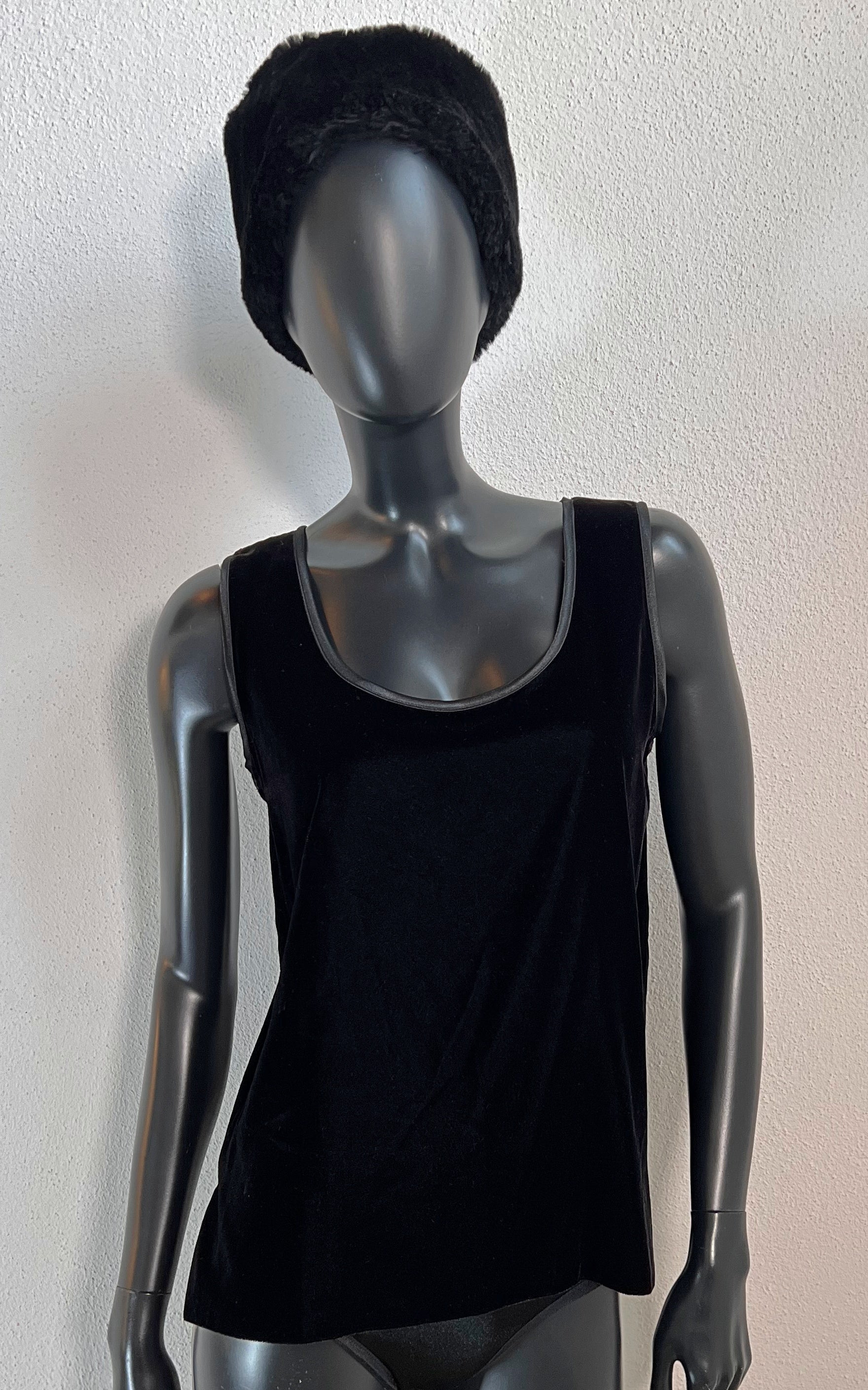 Vintage Velvet Yves Saint Laurent Variation Top