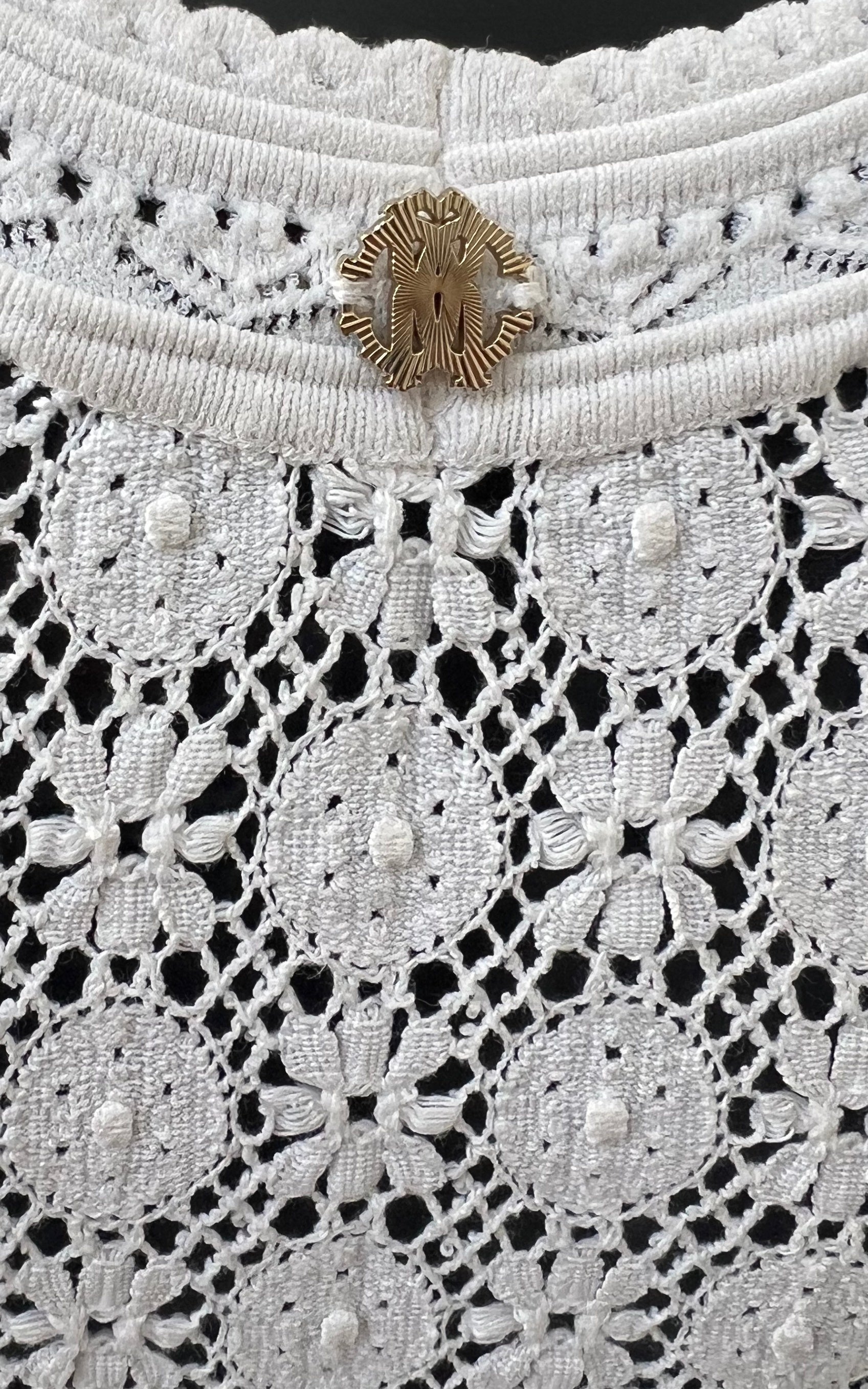 Vintage Roberto Cavalli Crochet Dress