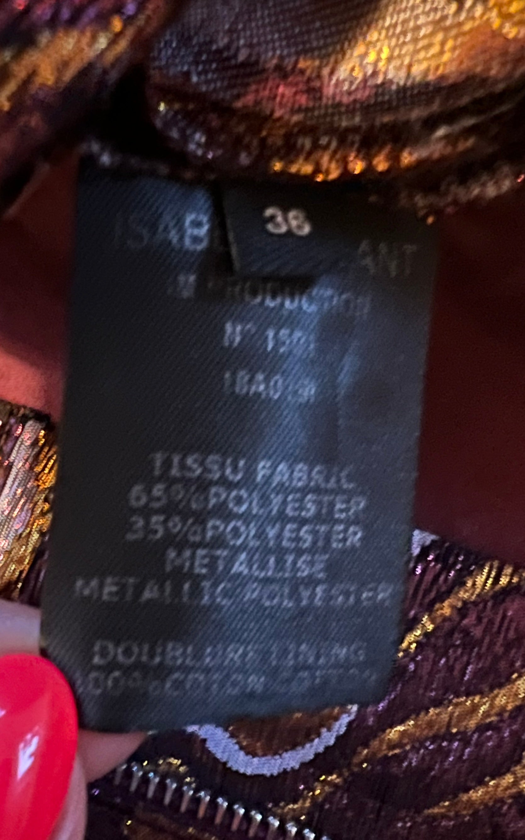 Isabel Marant Brocade Skinny Pants