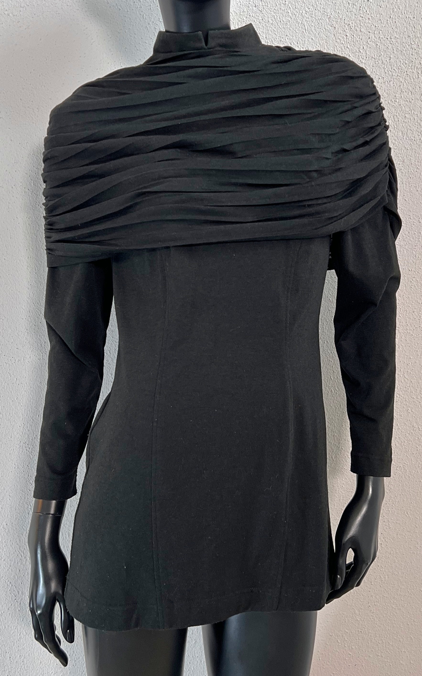 Vintage 90s Clasen Mini Wool Dress