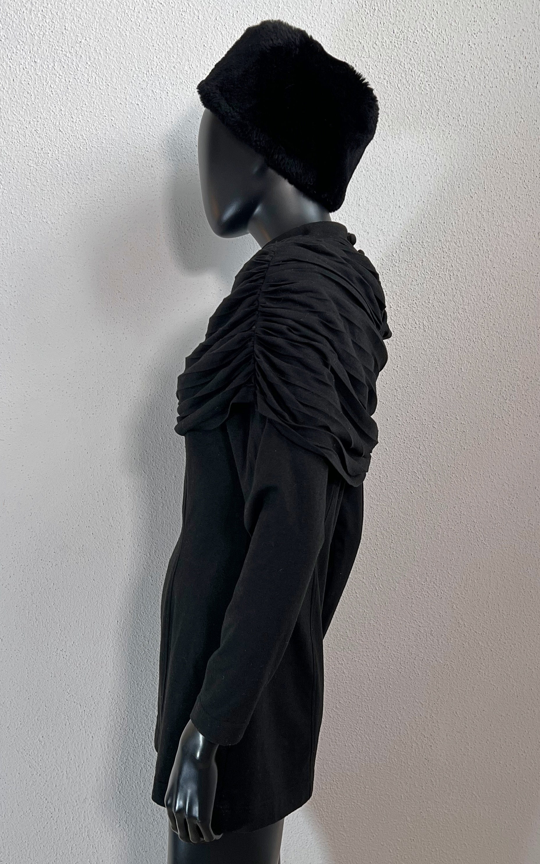 Vintage 90s Clasen Mini Wool Dress