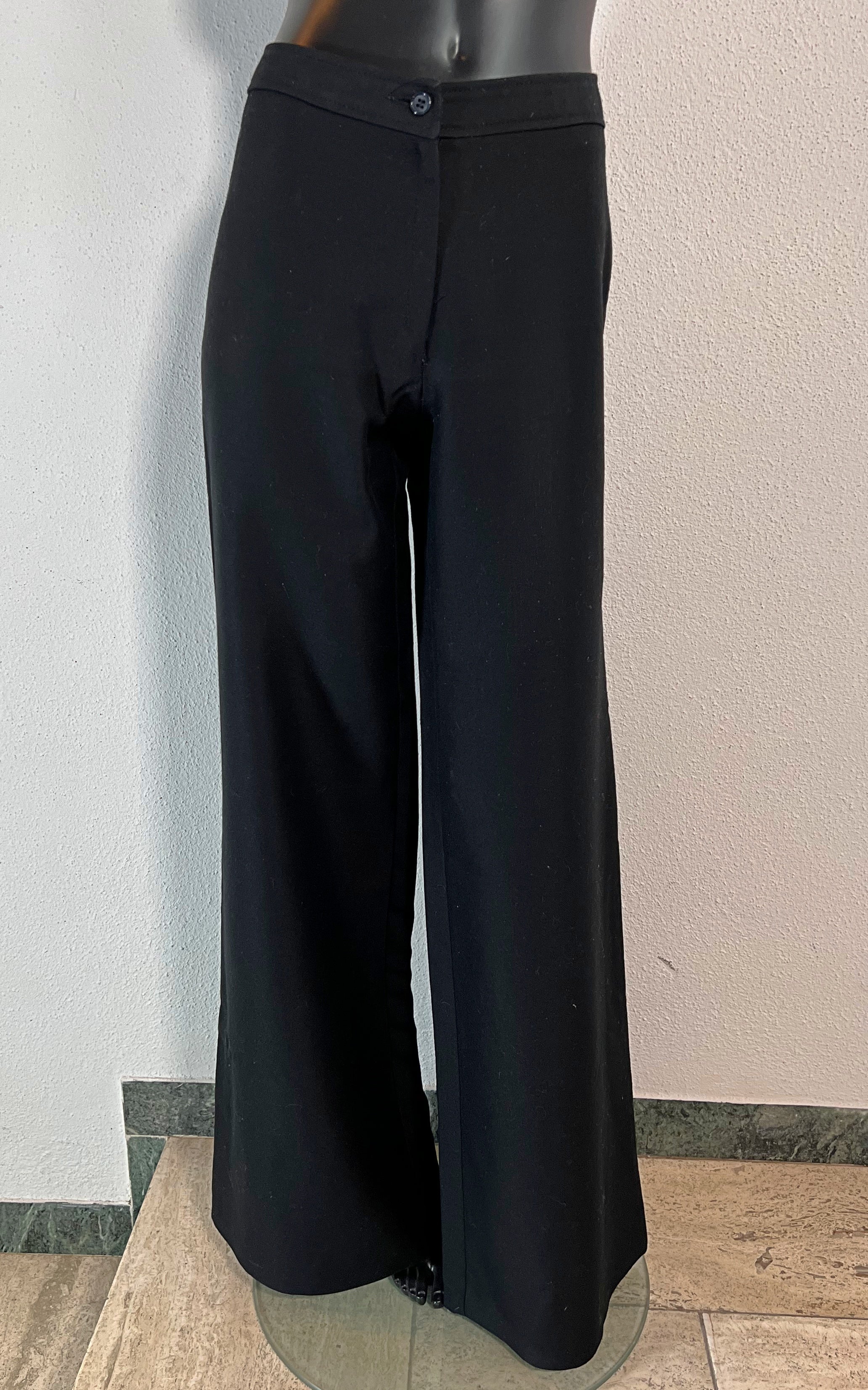 Vintage Black 70s Flare