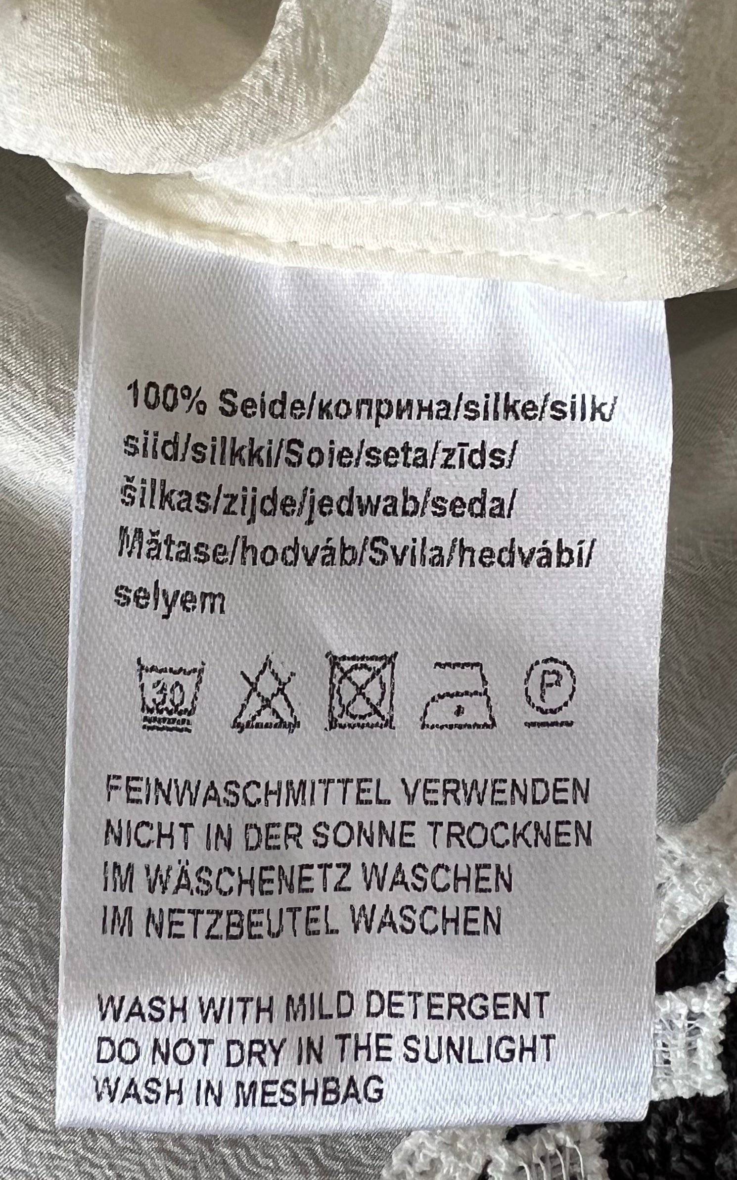 Vintage Madeleine Silk Blouse