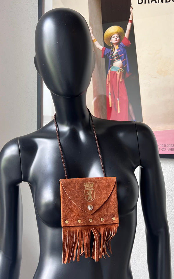 Vintage Pouch with Berlin Motif