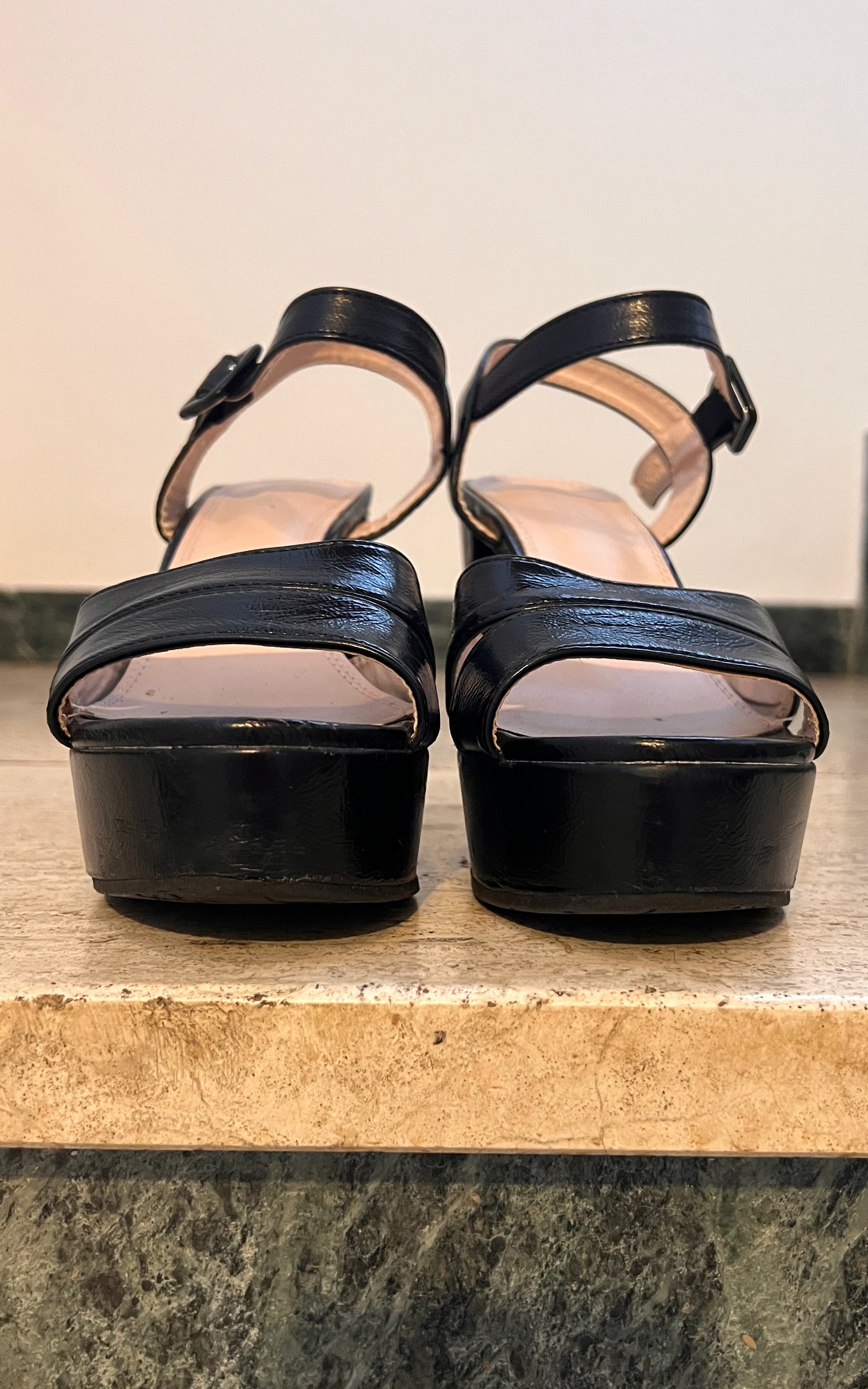 Vintage Platform Heels 40