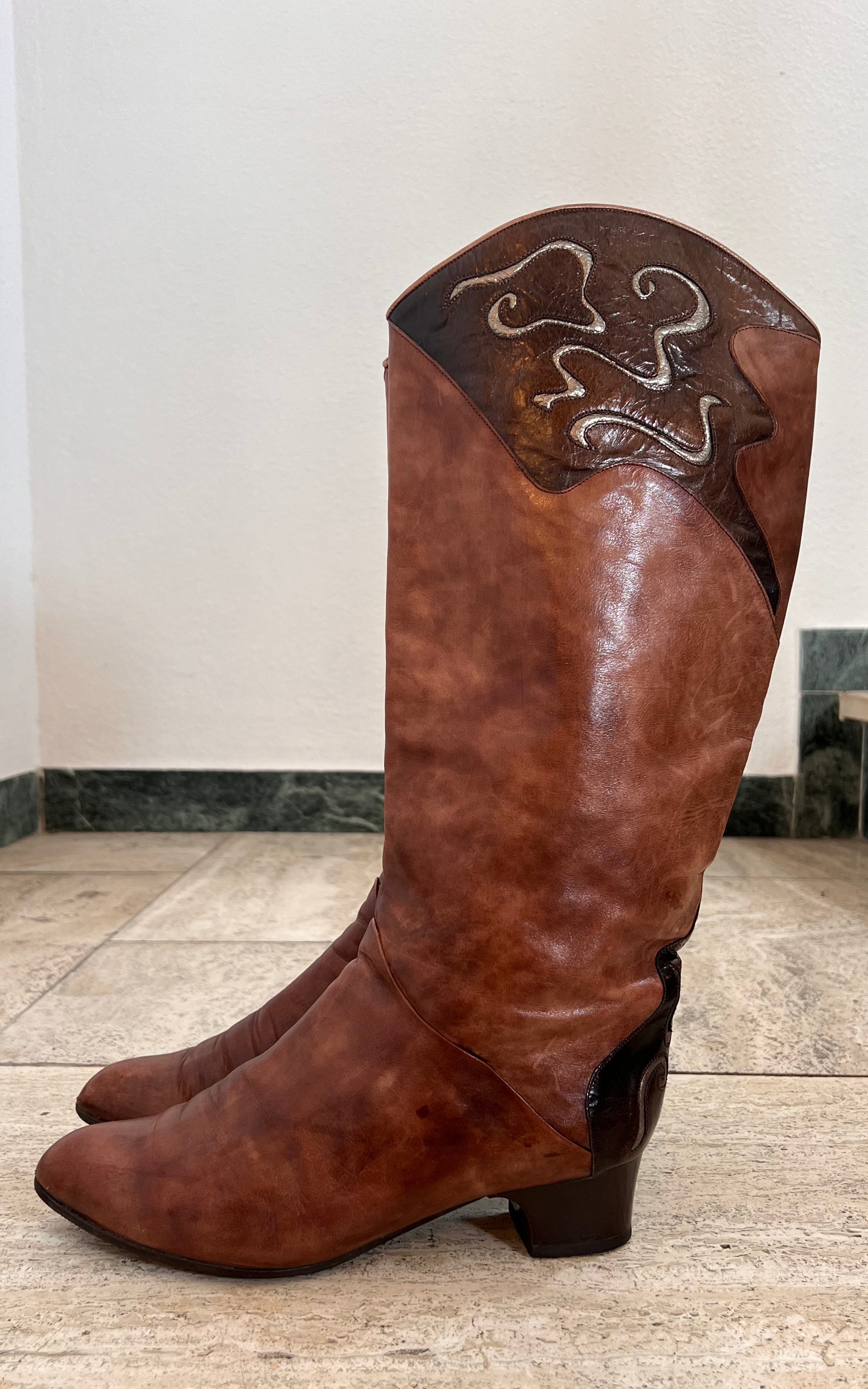 Vintage 80s Boots 39