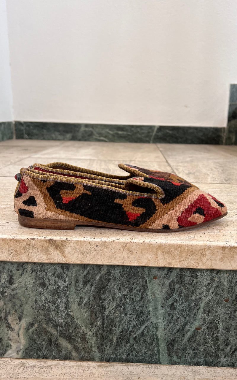 Vintage Kelim Loafer 40