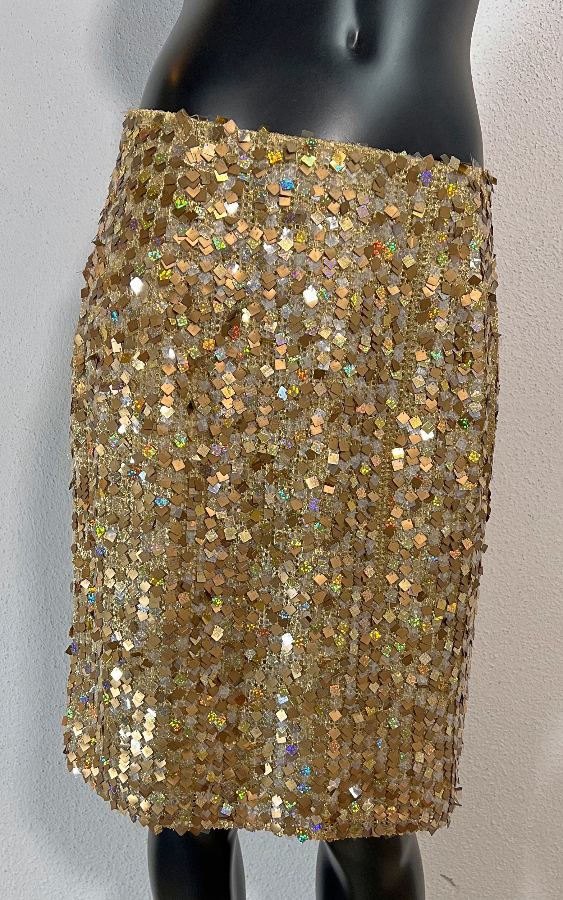 Vintage 90s Cerrutti 1881 Sequin Skirt