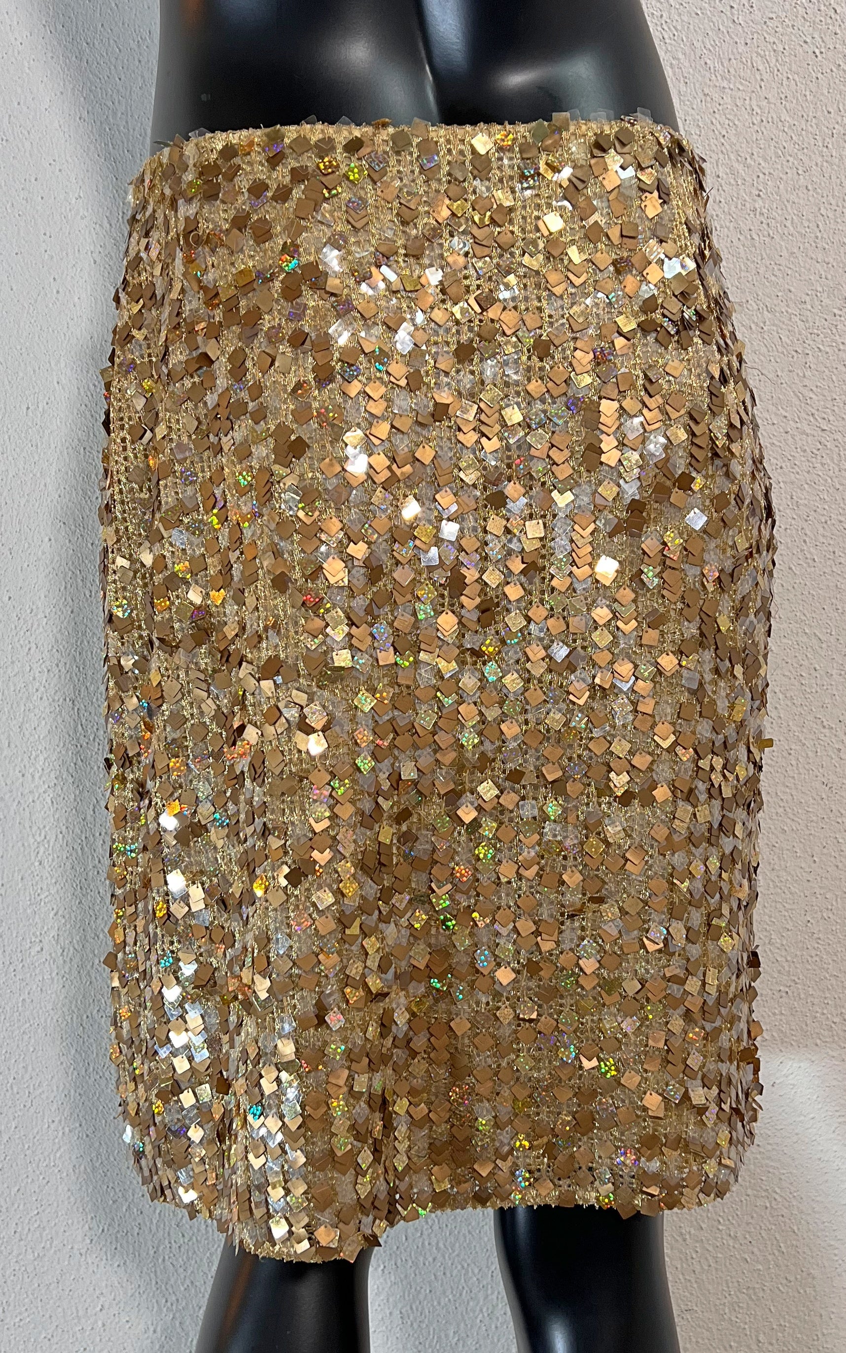Vintage 90s Cerrutti 1881 Sequin Skirt