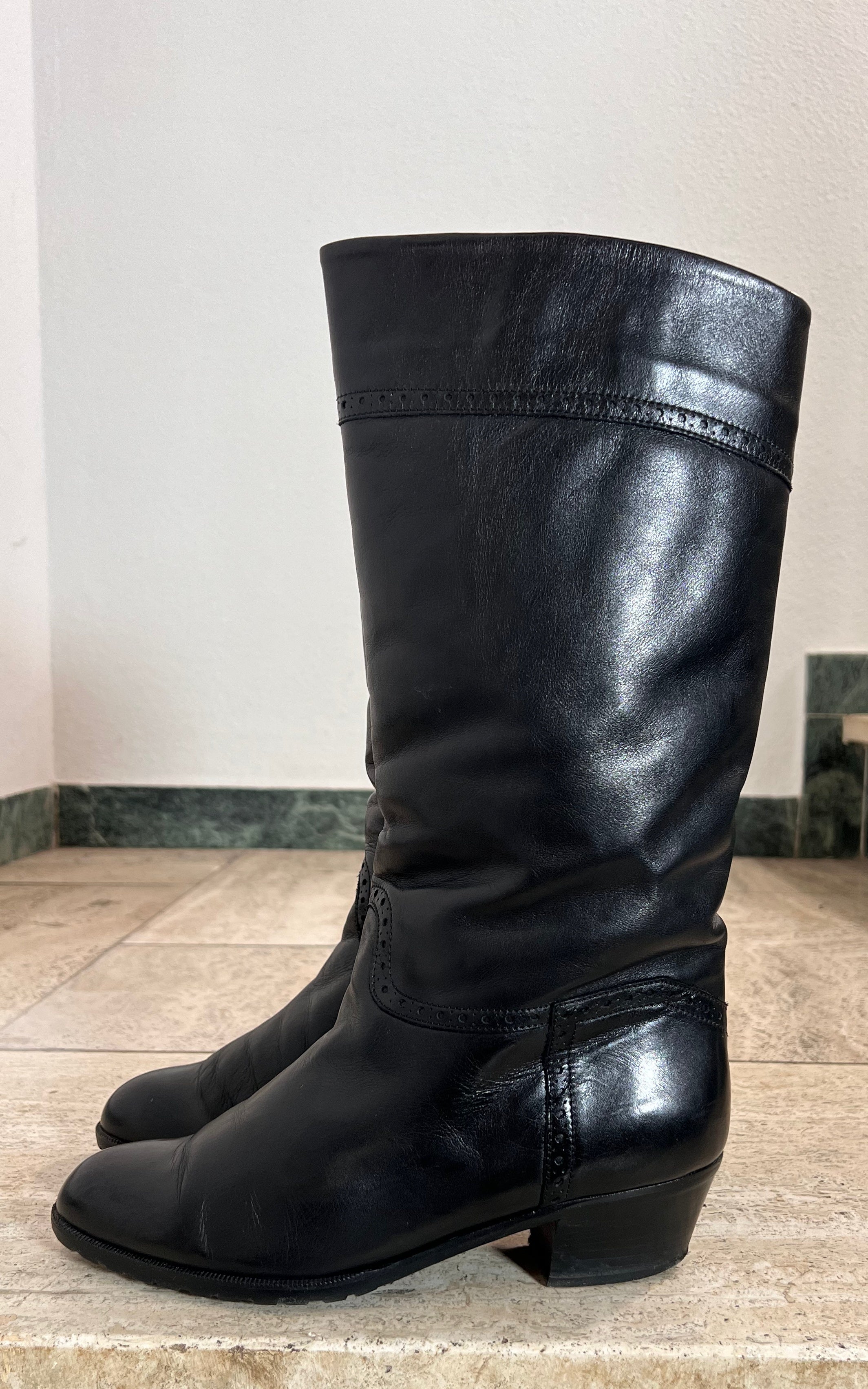 Vintage Peter Kaiser Sherpa Boots 39