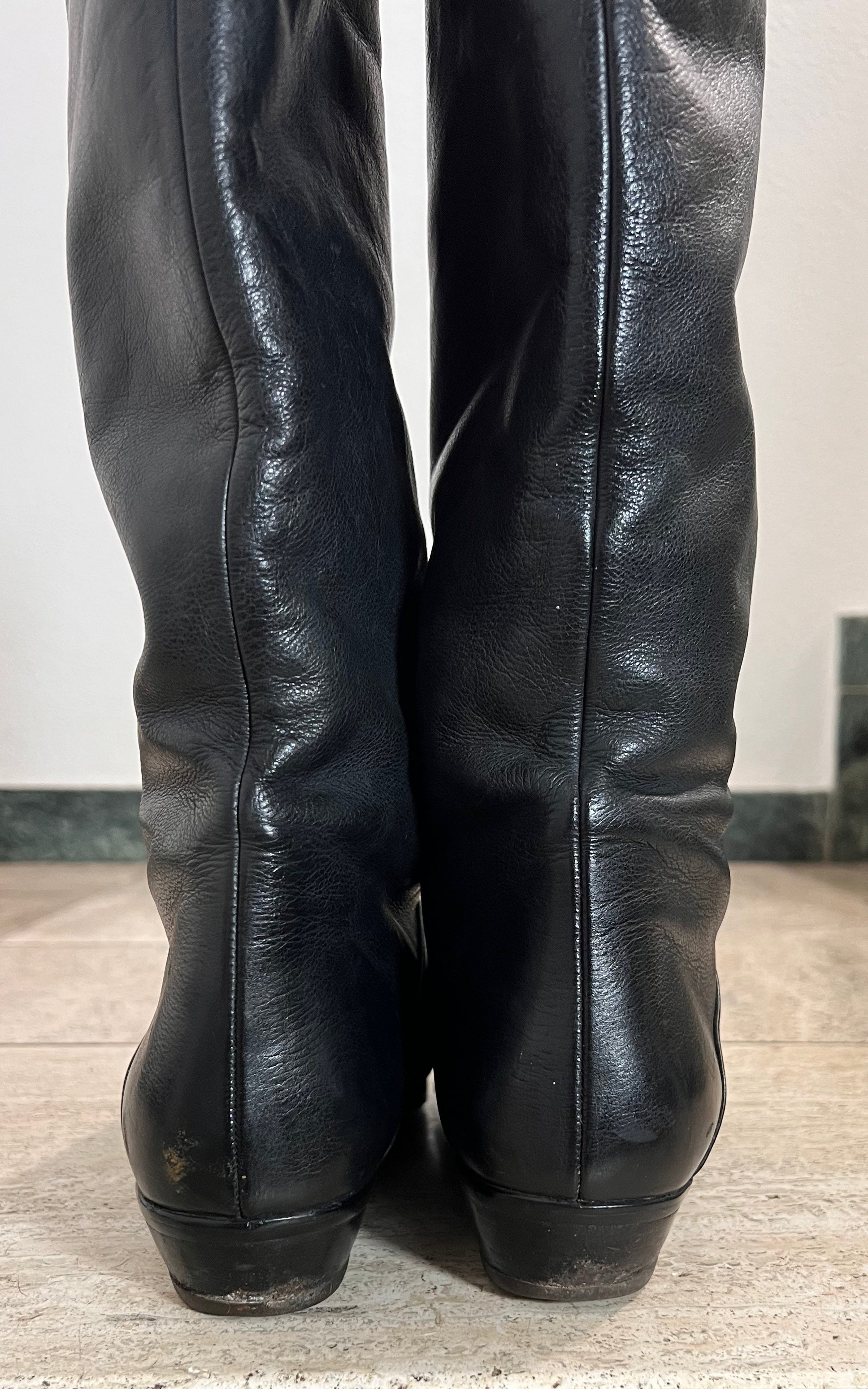 Vintage Salamander Sherpa Boots 39