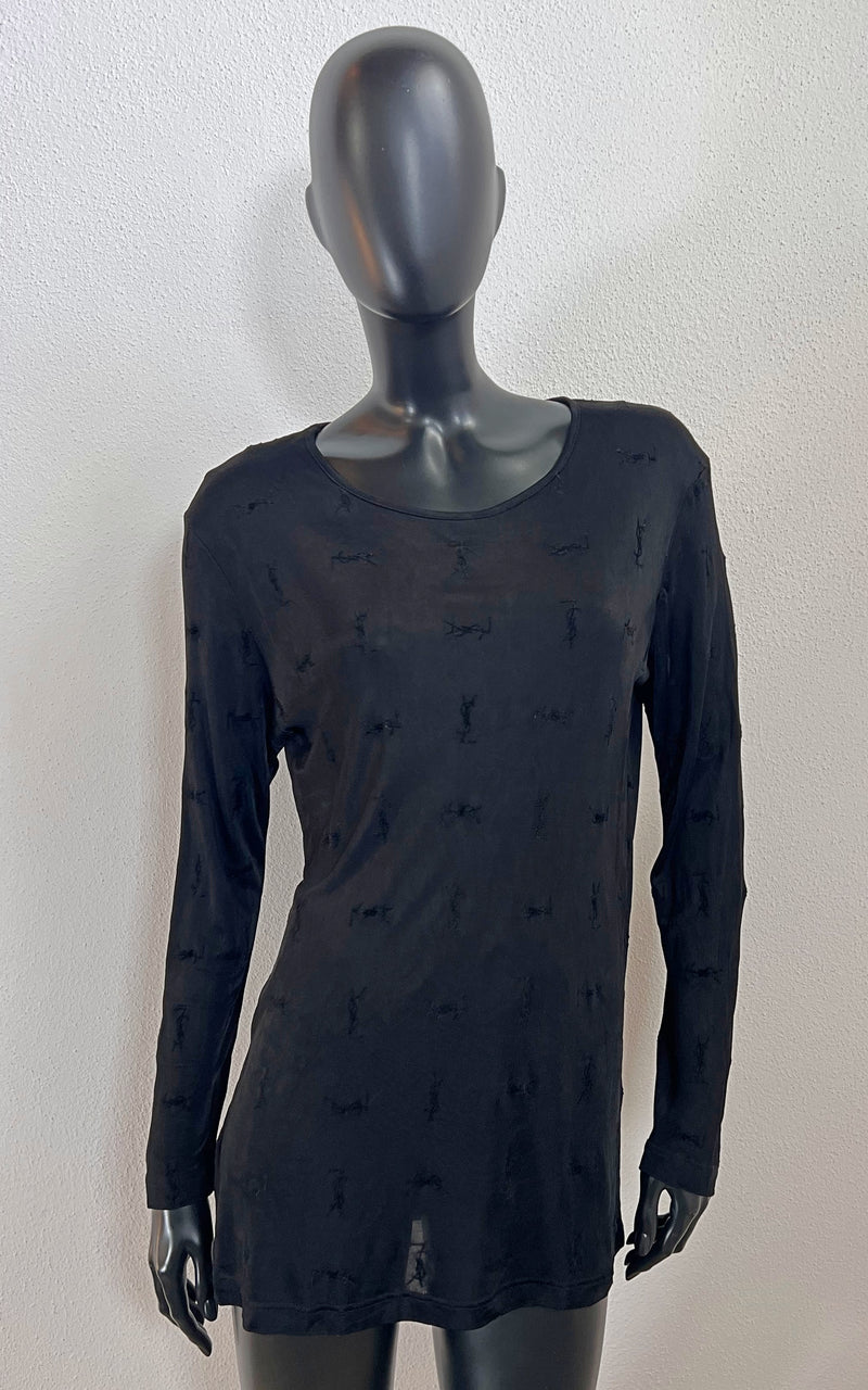 Vintage Yves Saint Laurent YSL Logo Shirt