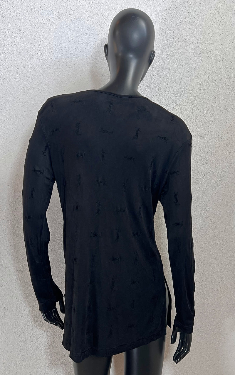 Vintage Yves Saint Laurent YSL Logo Shirt