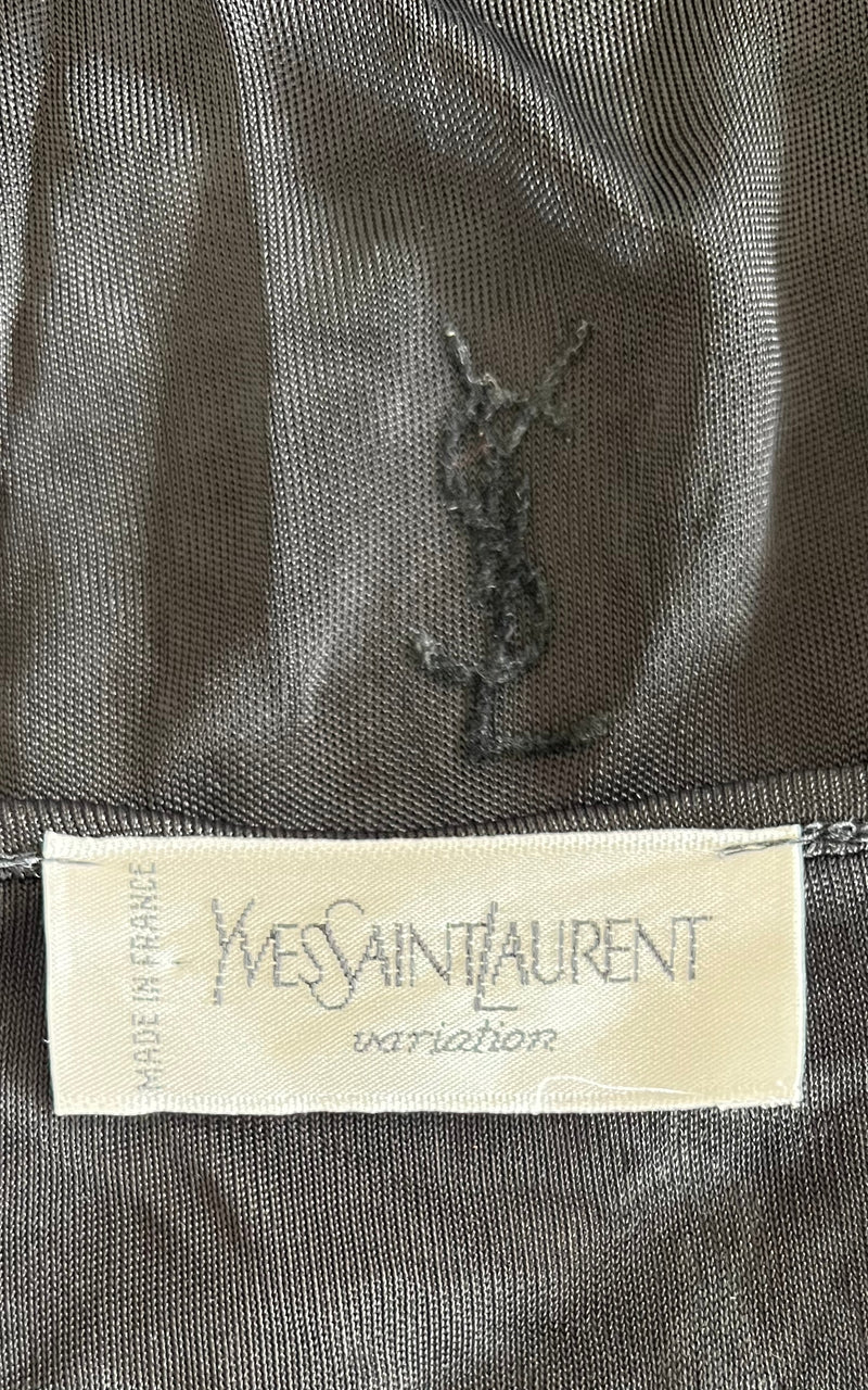 Vintage Yves Saint Laurent YSL Logo Shirt