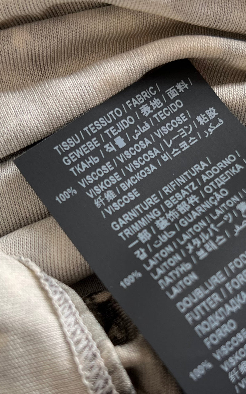 Abito con stampa serpente Saint Laurent