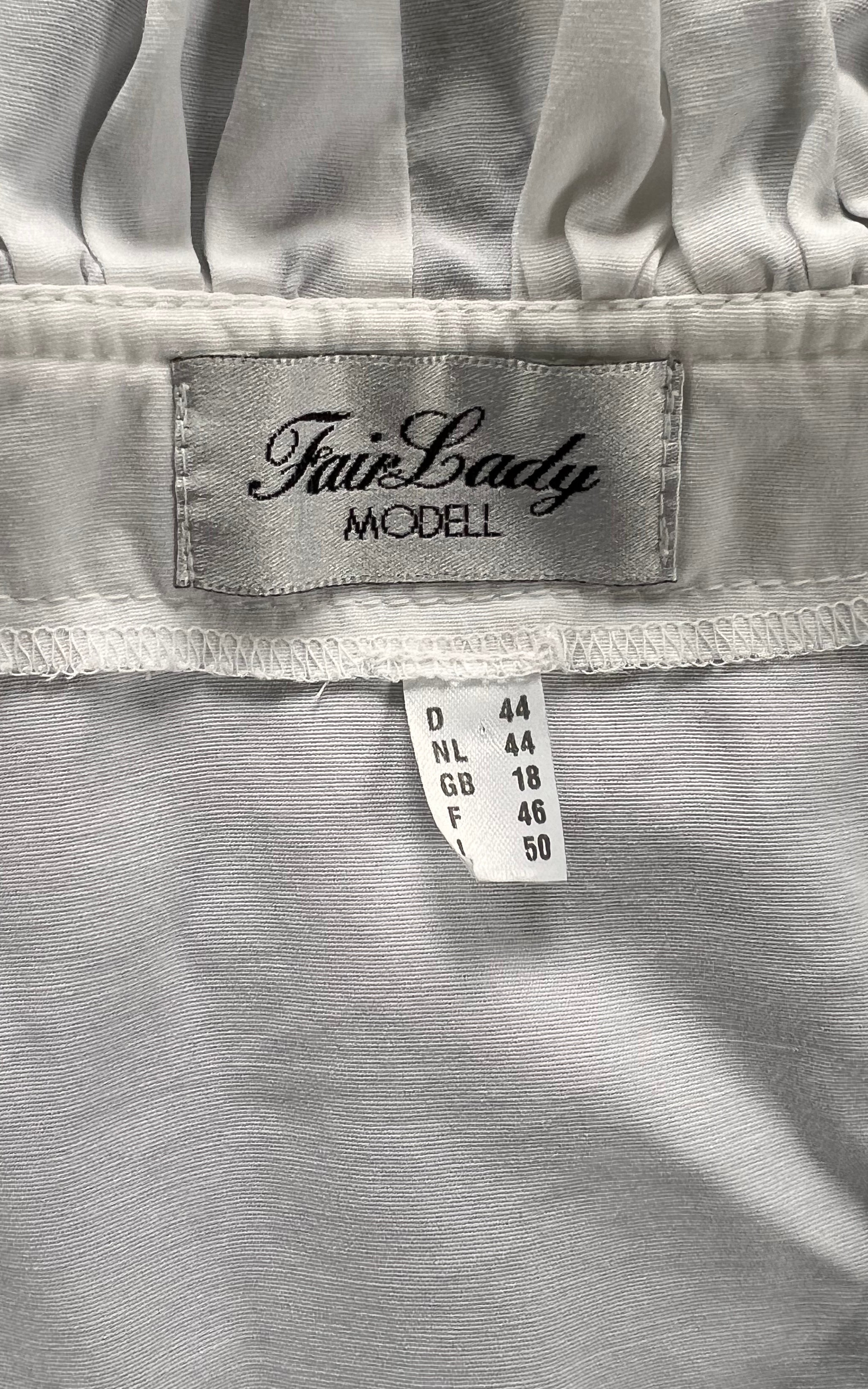 Vintage Volant Blouse