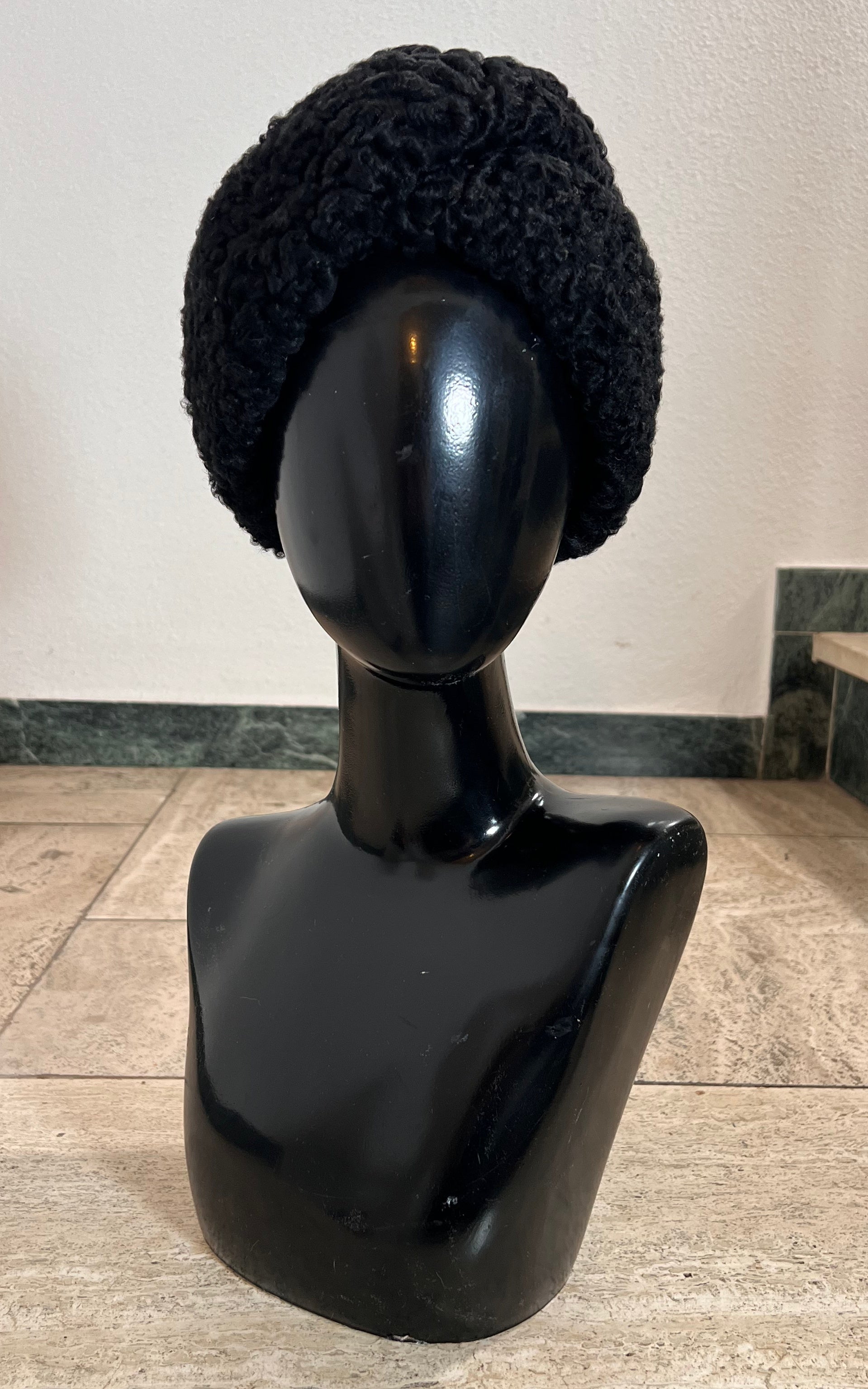 Vintage Persian Lamb Turban Hat