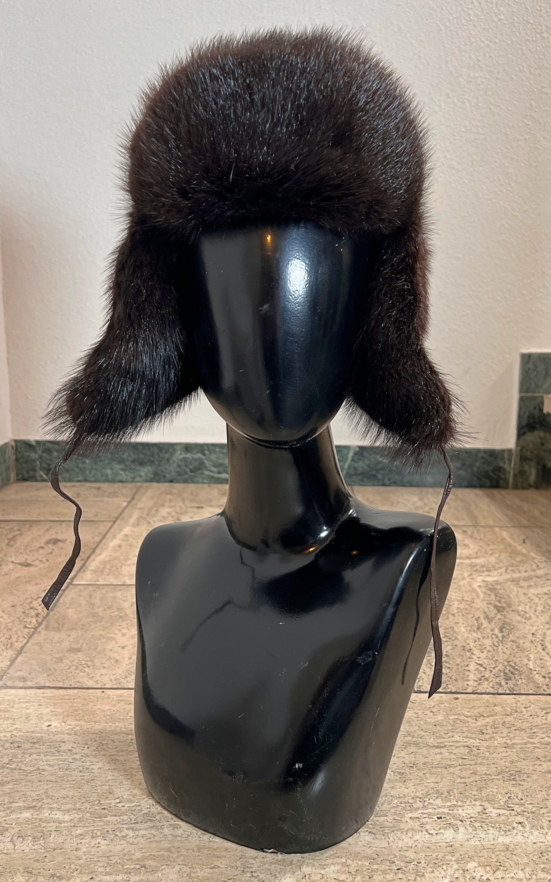 Vintage 70s Fur Chapka Hat