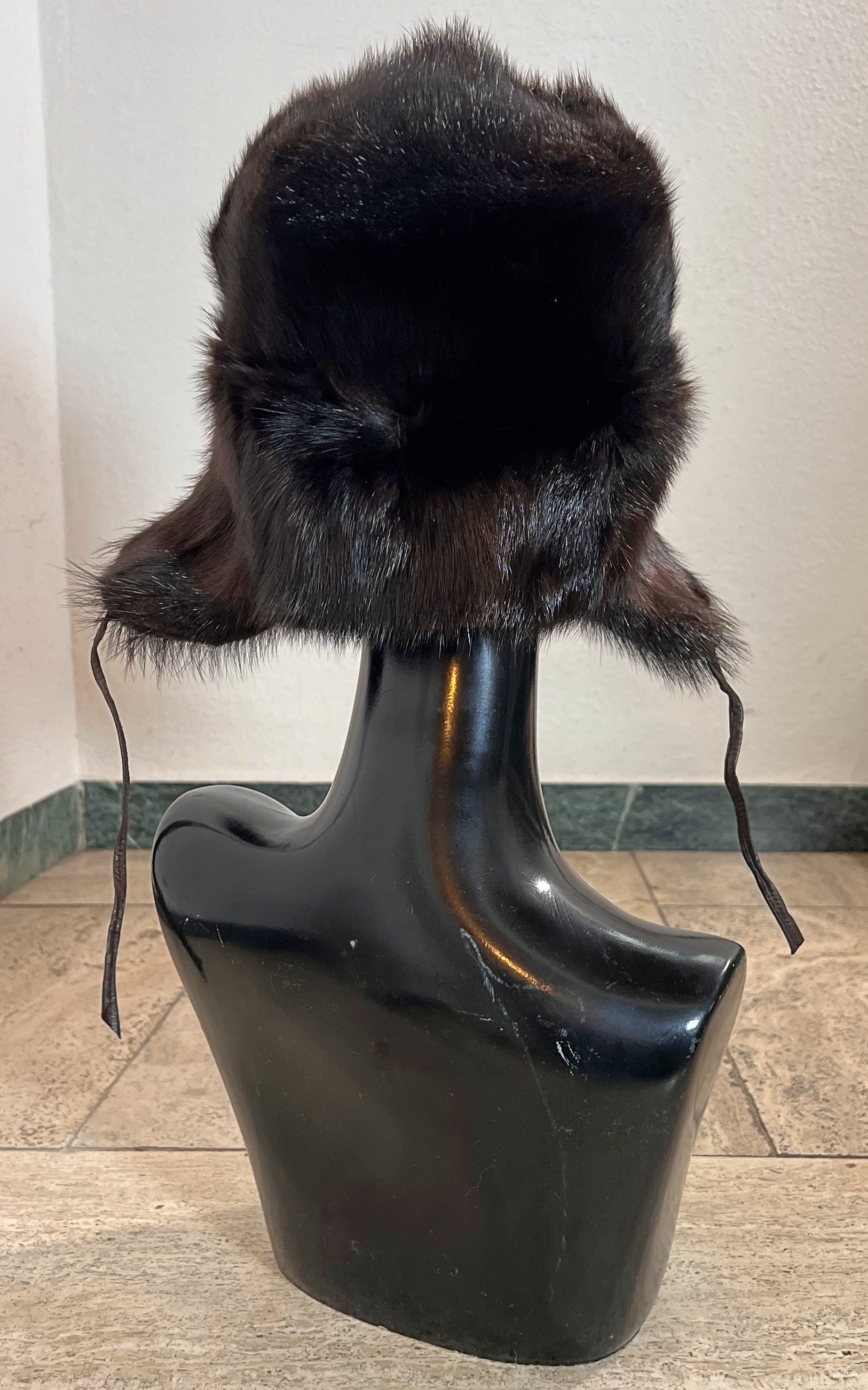 Vintage 70s Fur Chapka Hat