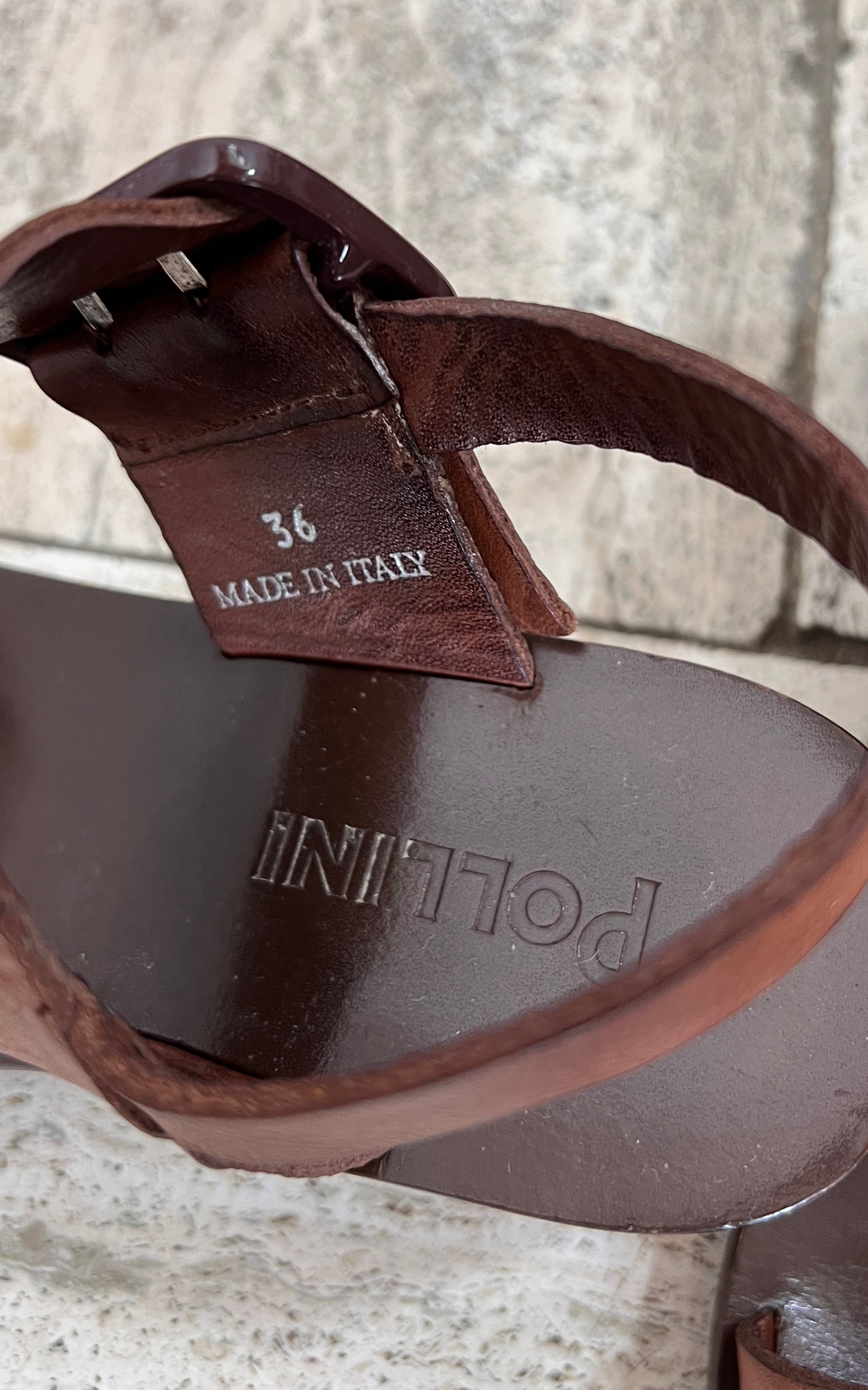 Vintage Pollini Sandals 36