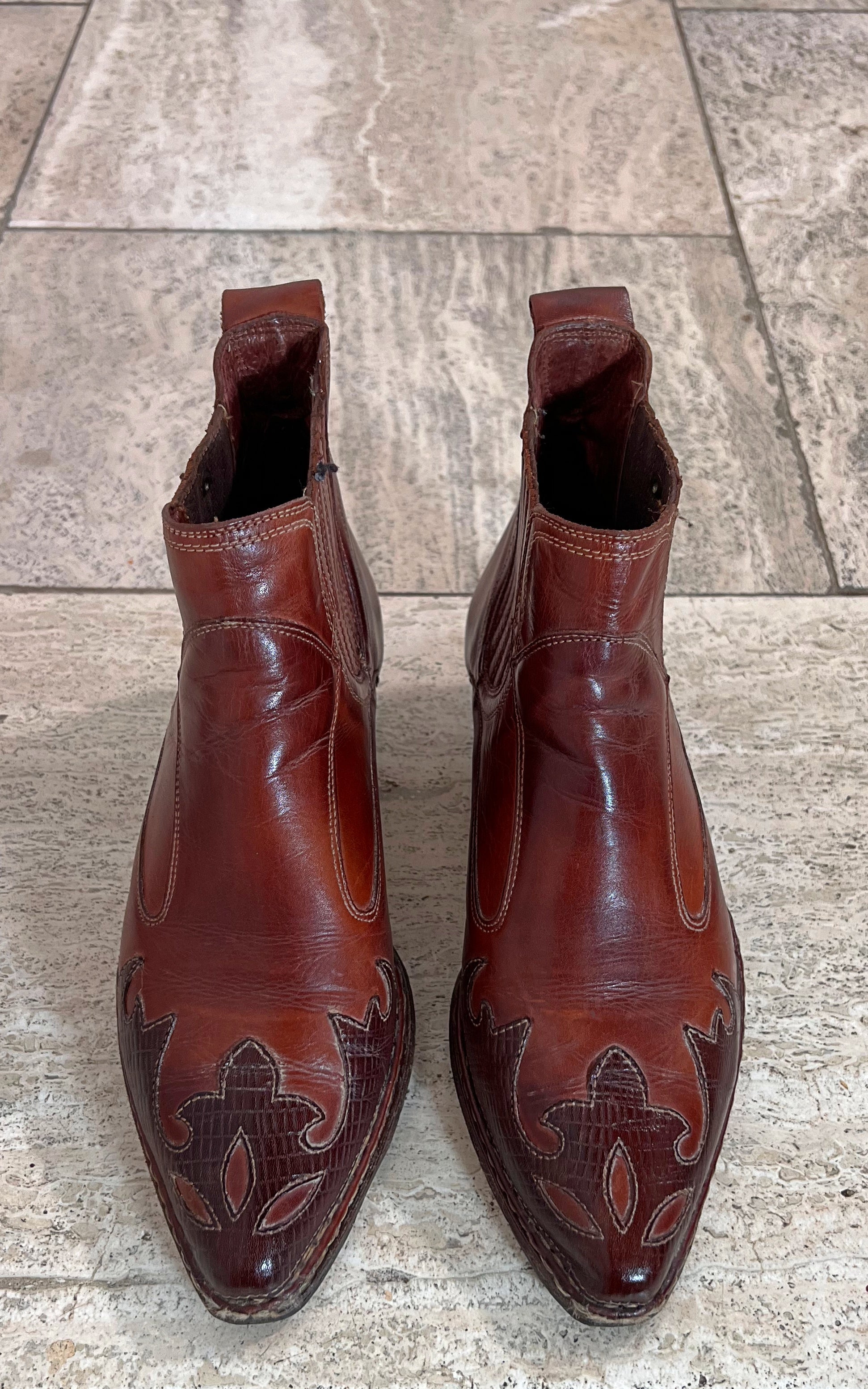 Vintage Pikolinos Cowboy Boots 39