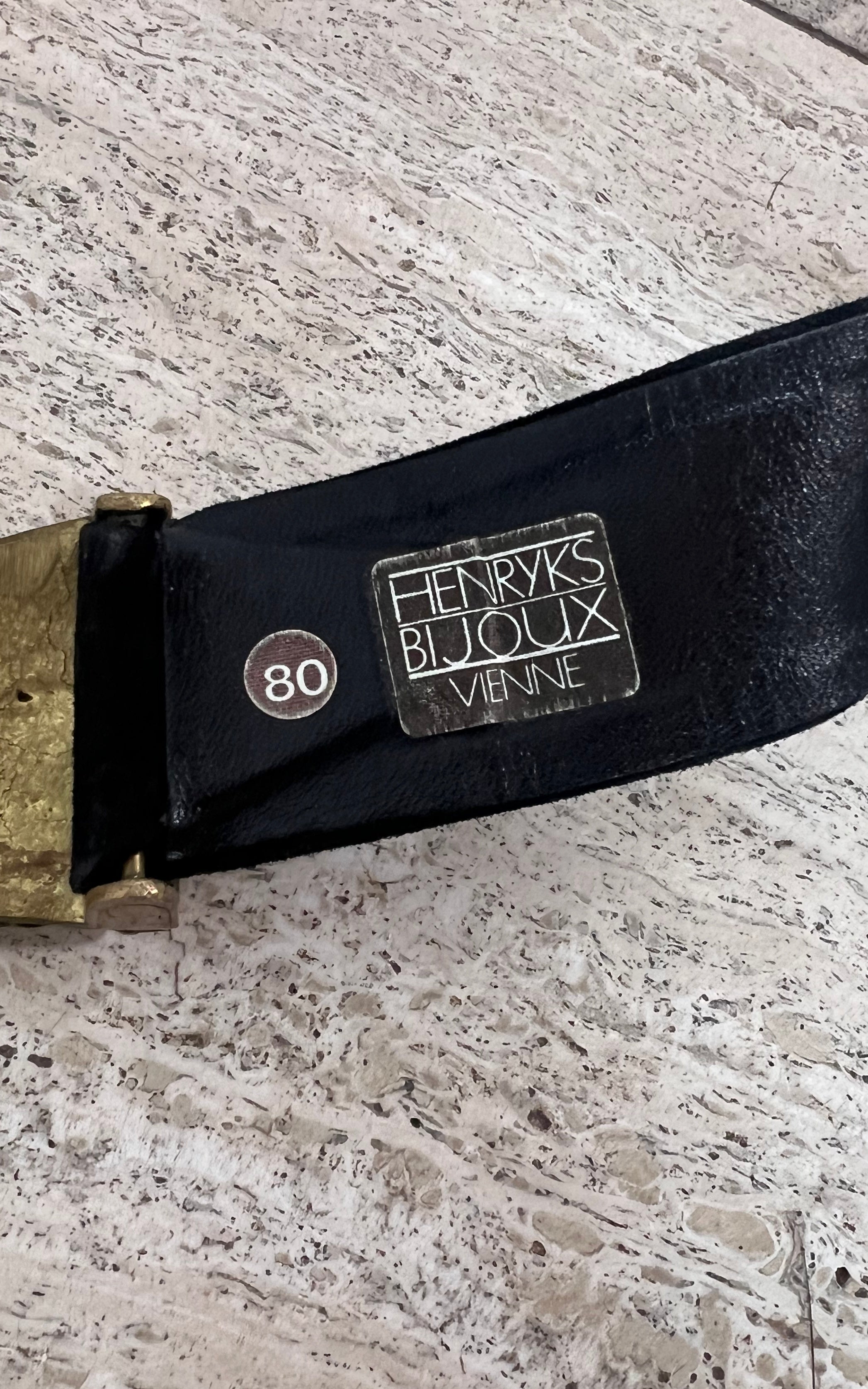 Vintage Henryks Bijoux Vienne Snake Belt