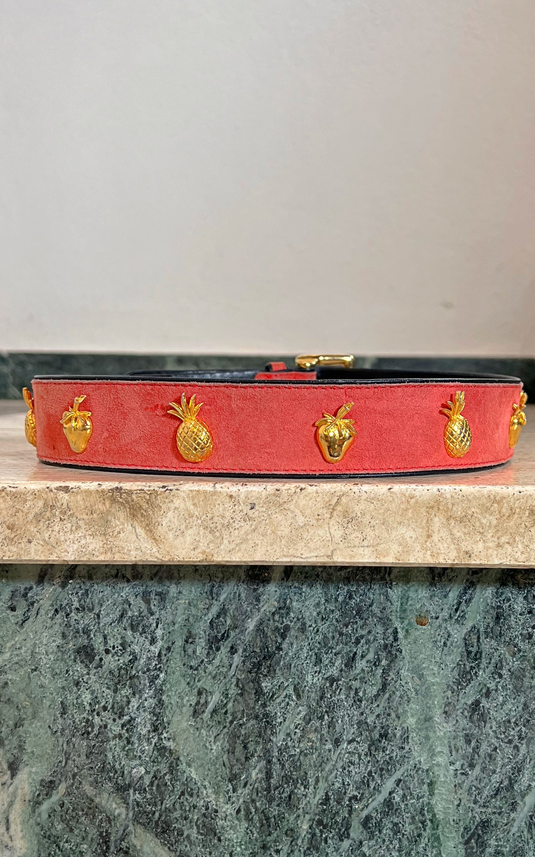 Vintage 90s Escada Fruits Belt