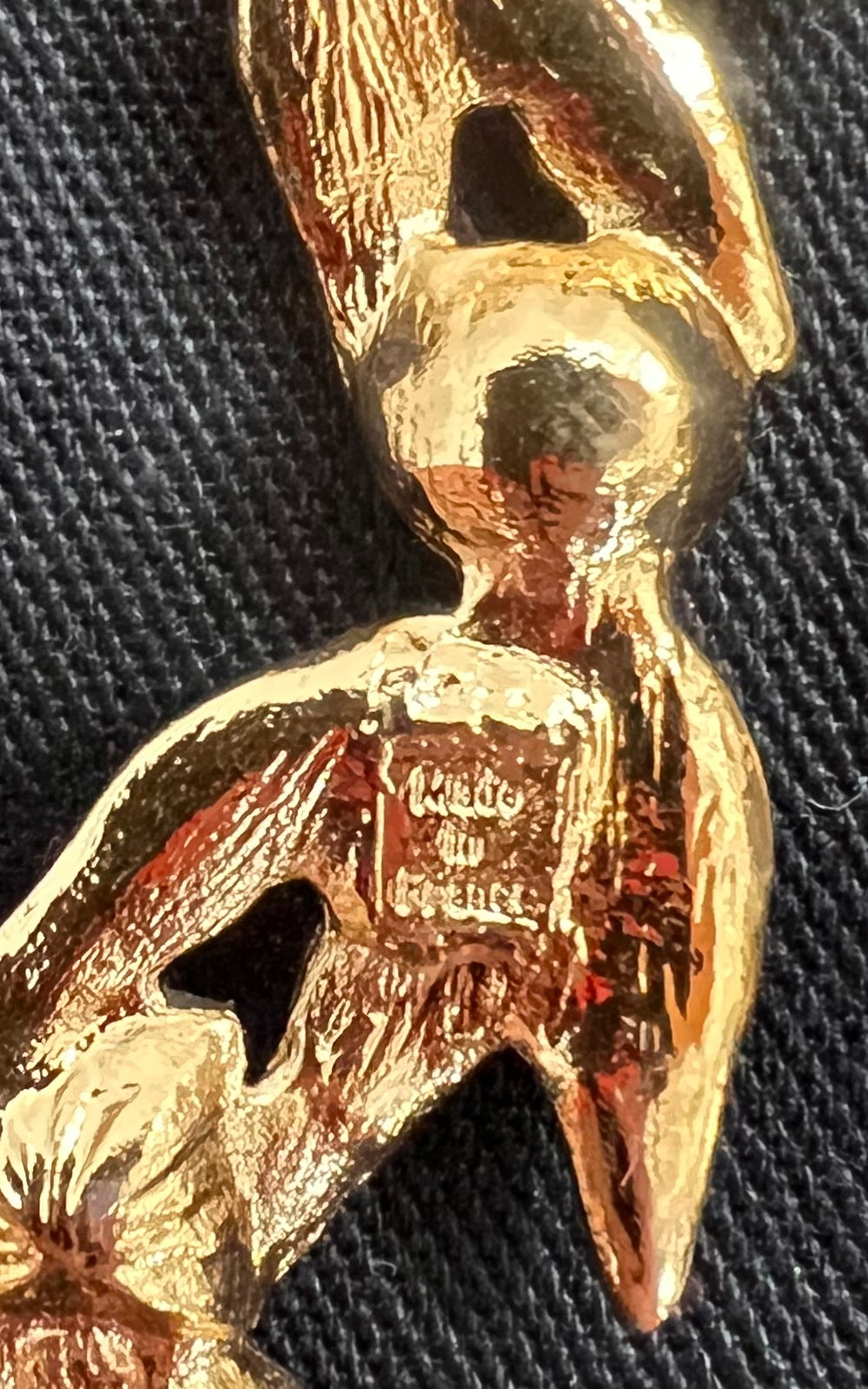 Vintage Yves Saint Laurent by Robert Gossens Clip Ons