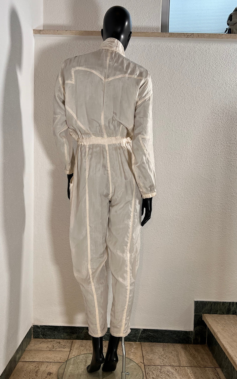 Vintage 90s Silk Overall