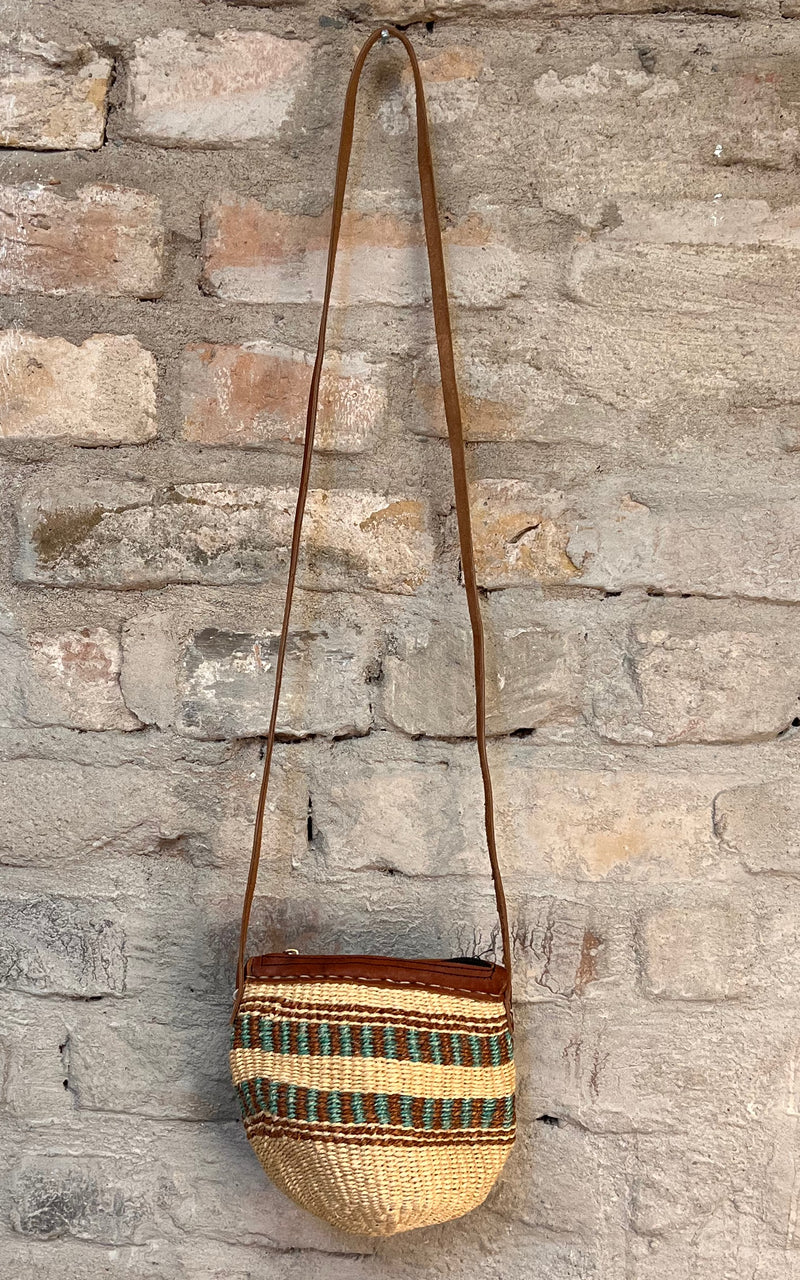 Vintage Raffia Bag