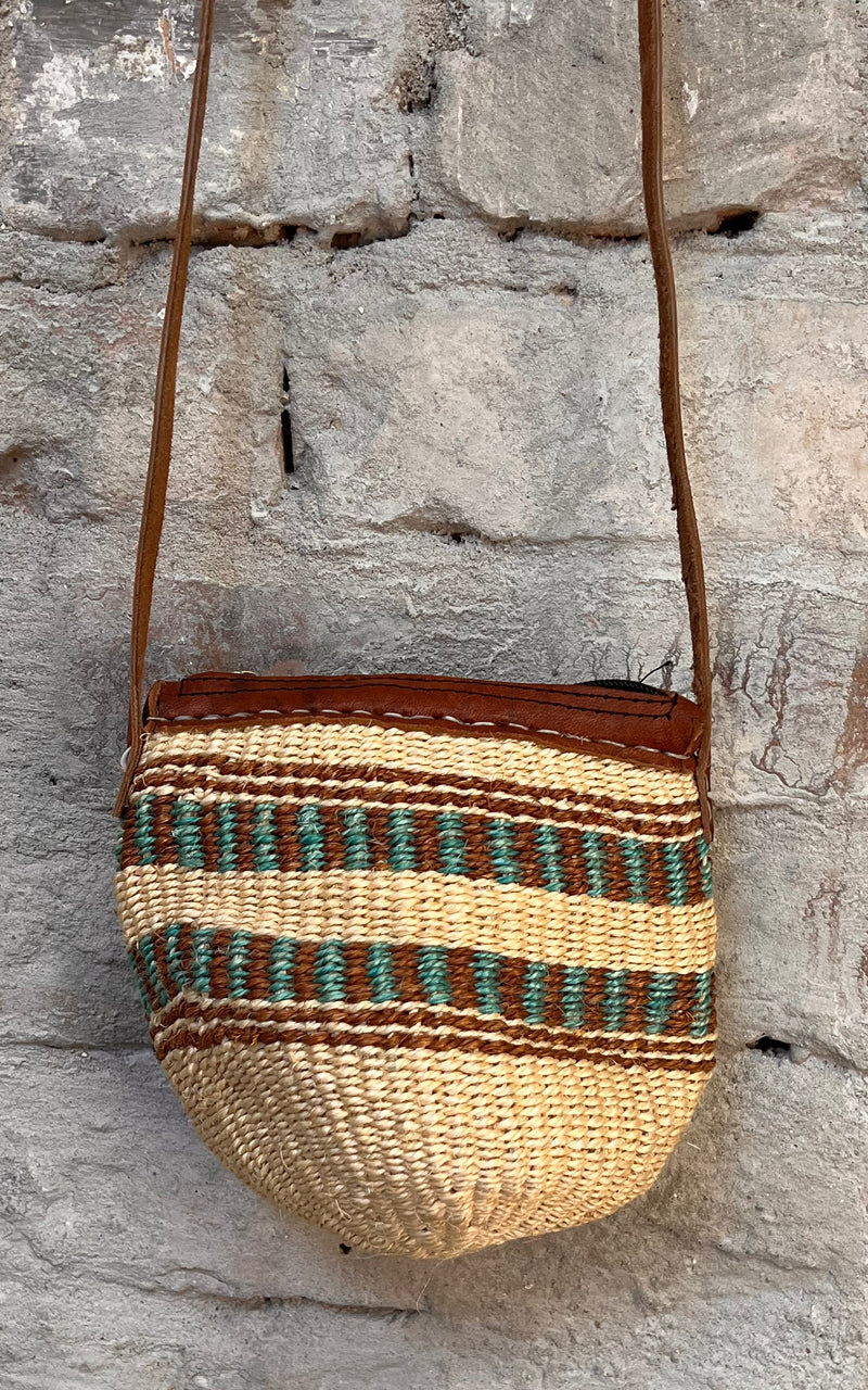 Vintage Raffia Bag
