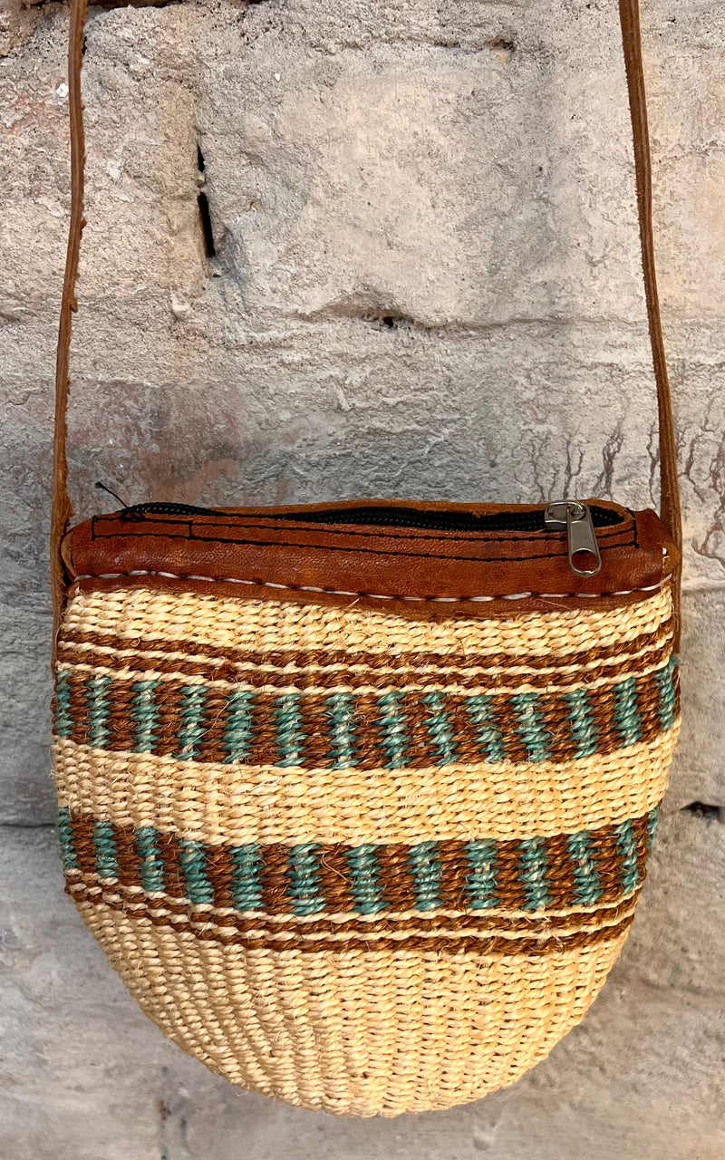 Vintage Raffia Bag
