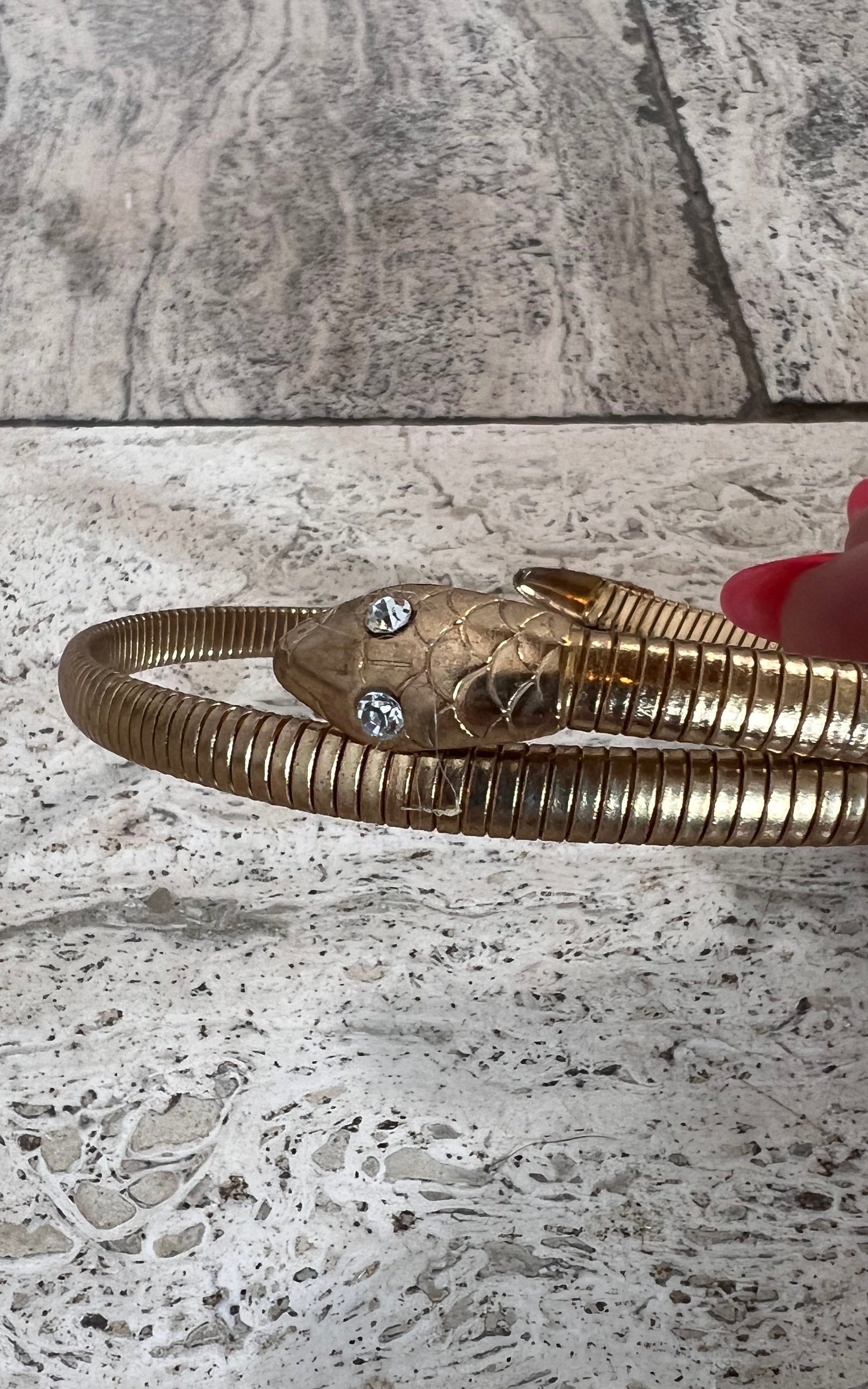 Vintage Snake Necklace