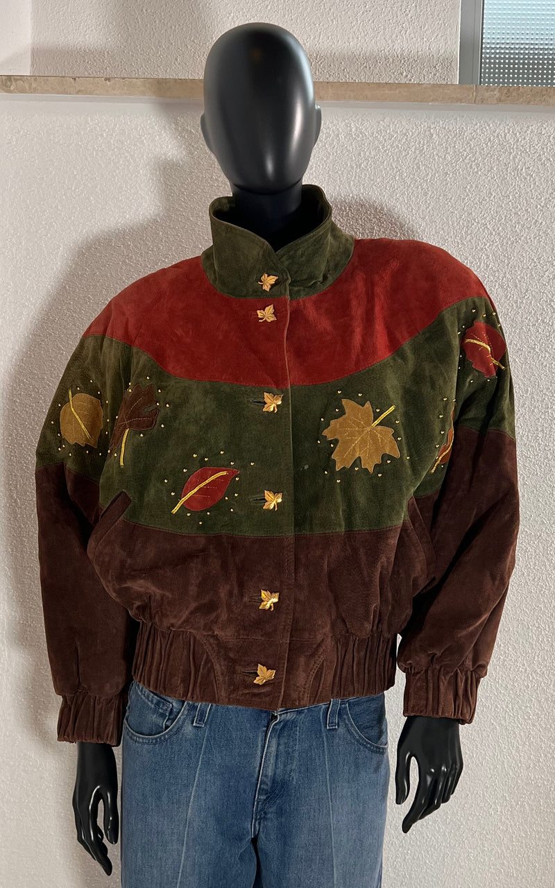 Vintage 90s Dino'z Suede Leatherjacket