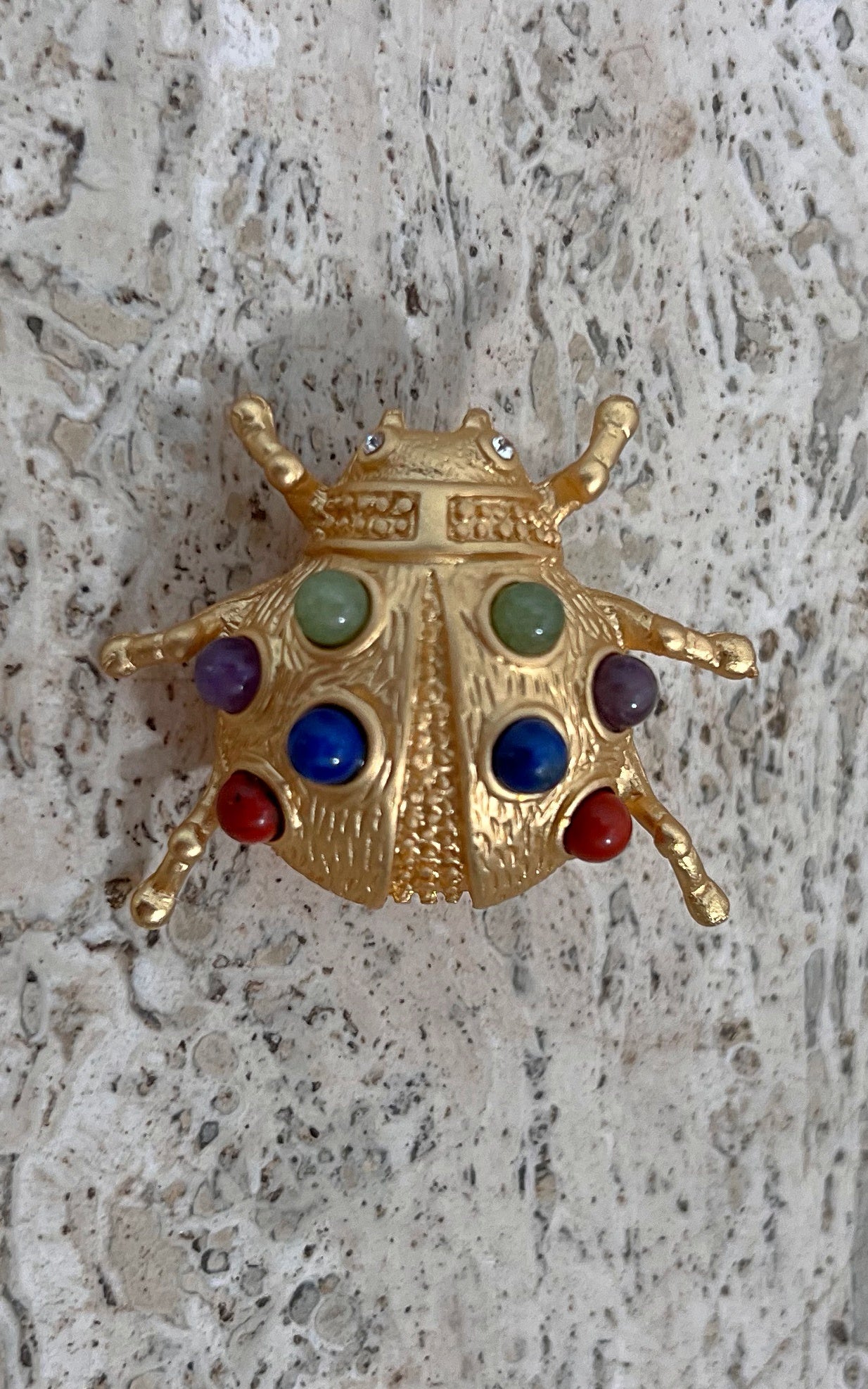 Vintage 90s Little Bug Brooch