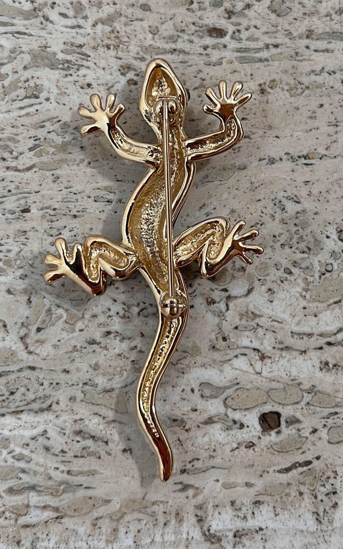 Vintage 90s Salamander Brooch