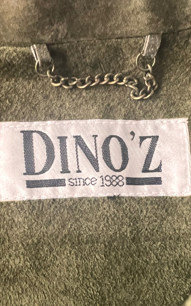 Vintage 90s Dino'z Suede Leatherjacket