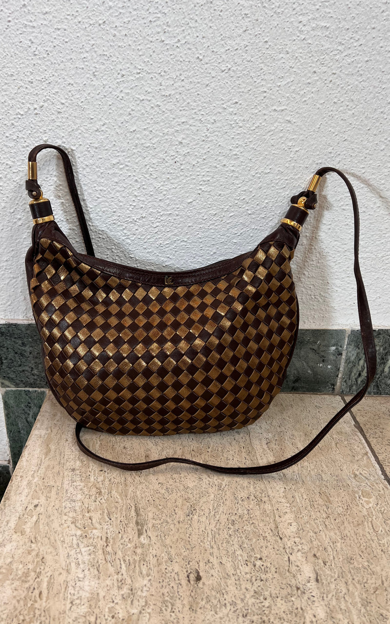 Vintage 70s LeQuipe Braided Handbag