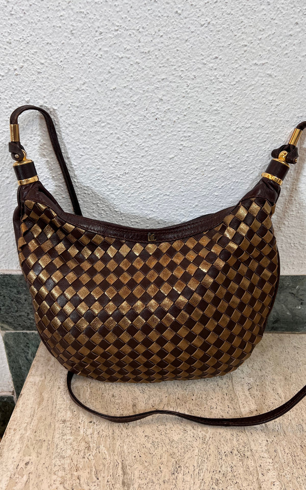 Vintage 70s LeQuipe Braided Handbag
