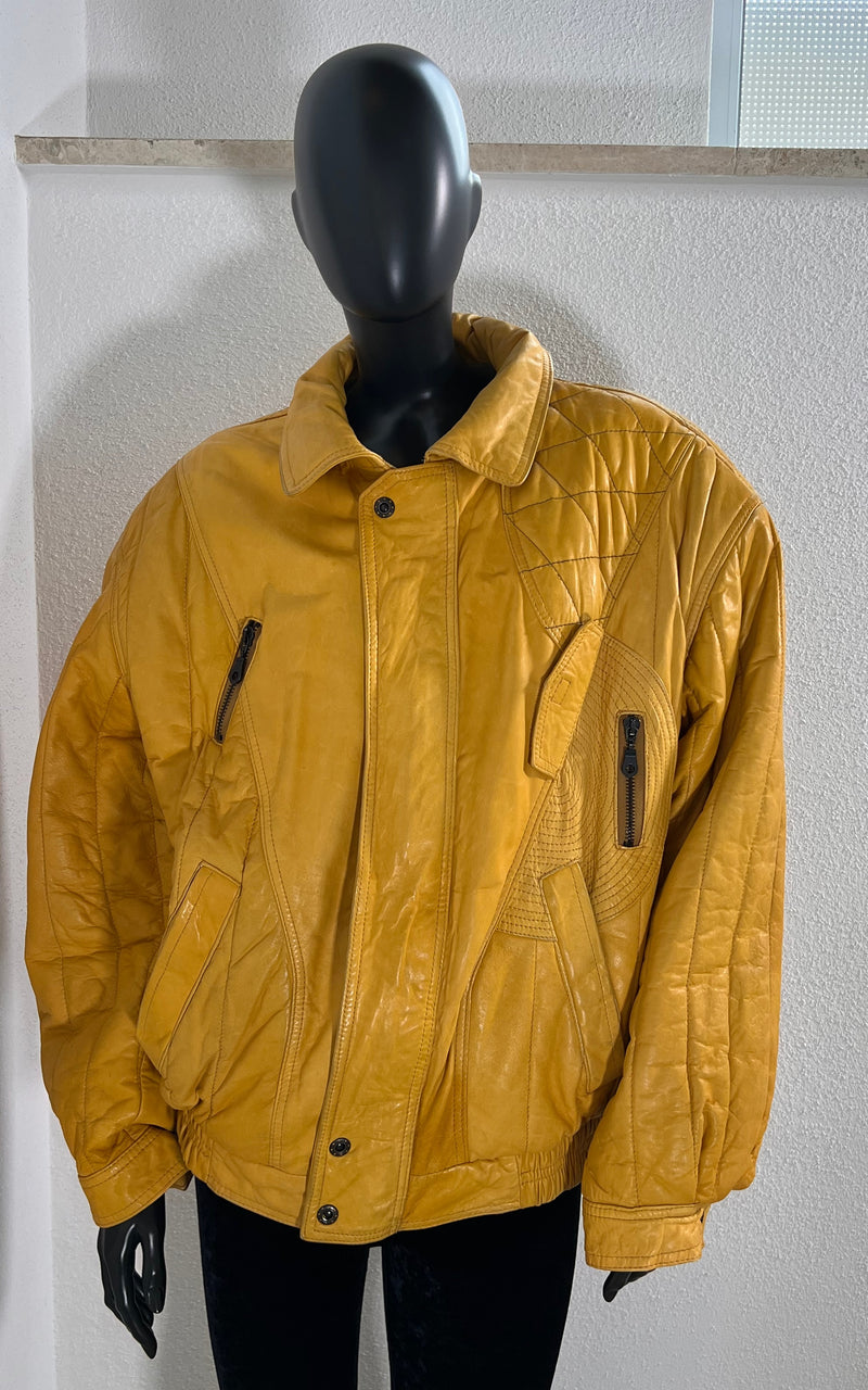 Vintage 90s Leather Bomberjacket