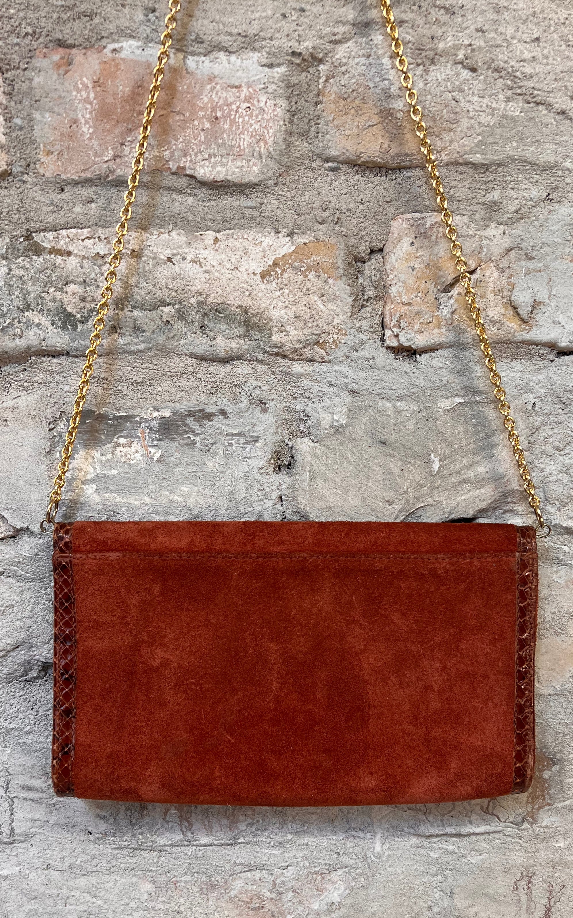 Vintage 70s Suede Bag