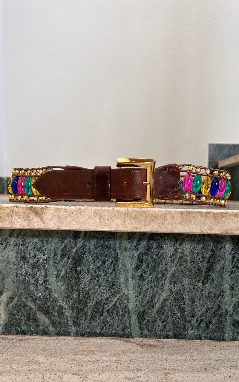 Vintage Breaded Belt