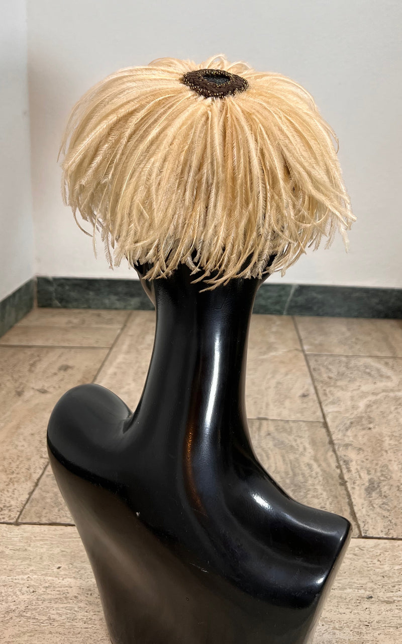 Antique Ostrich Hat