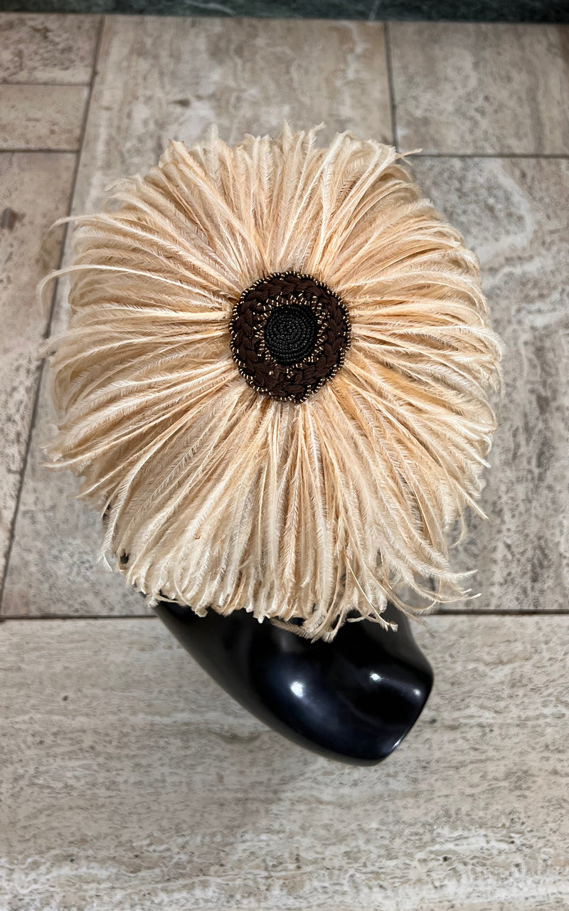 Antique Ostrich Hat